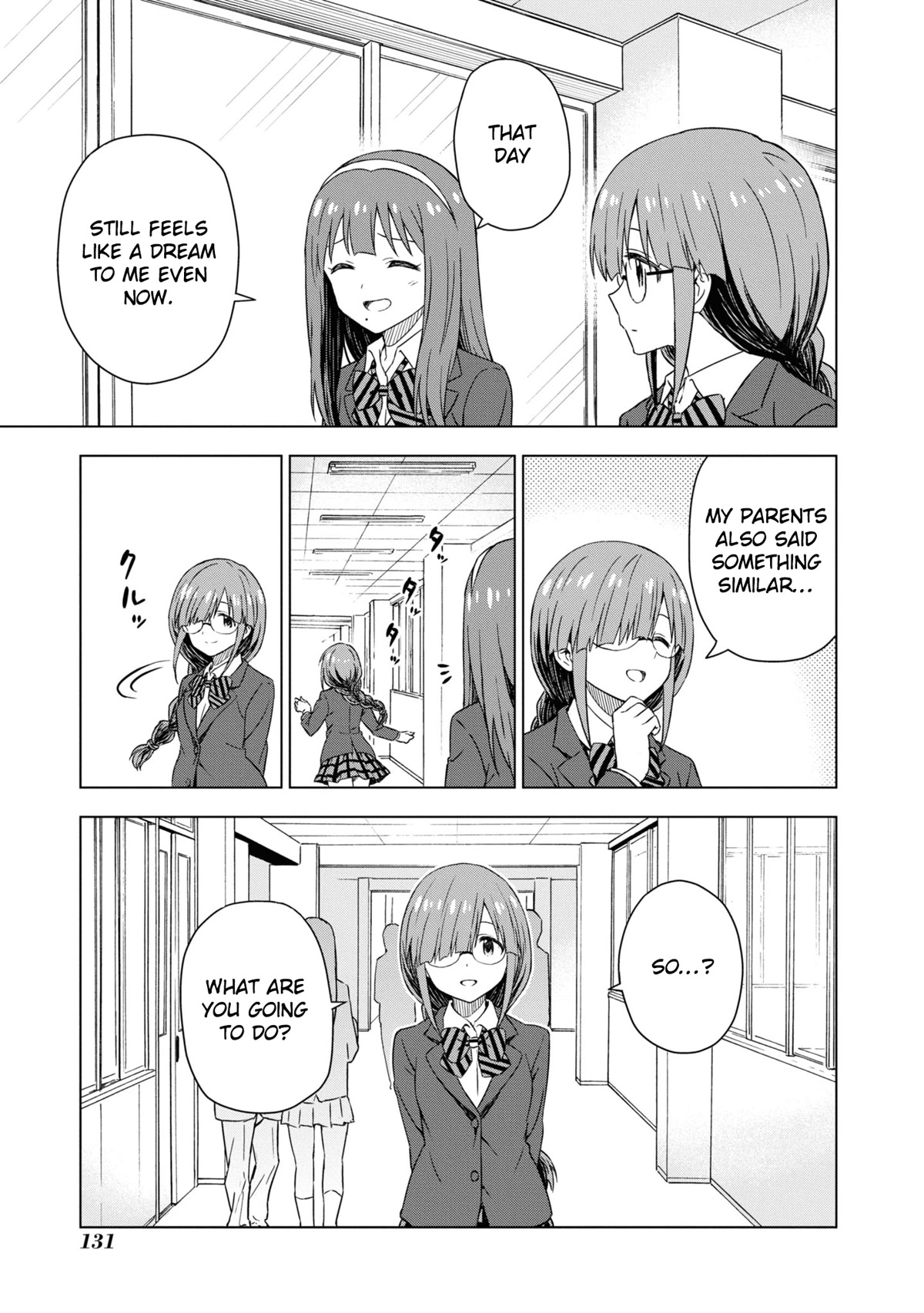 THE iDOLM@STER: Asayake wa Koganeiro Chapter 31 page 16 - Chapter 31
