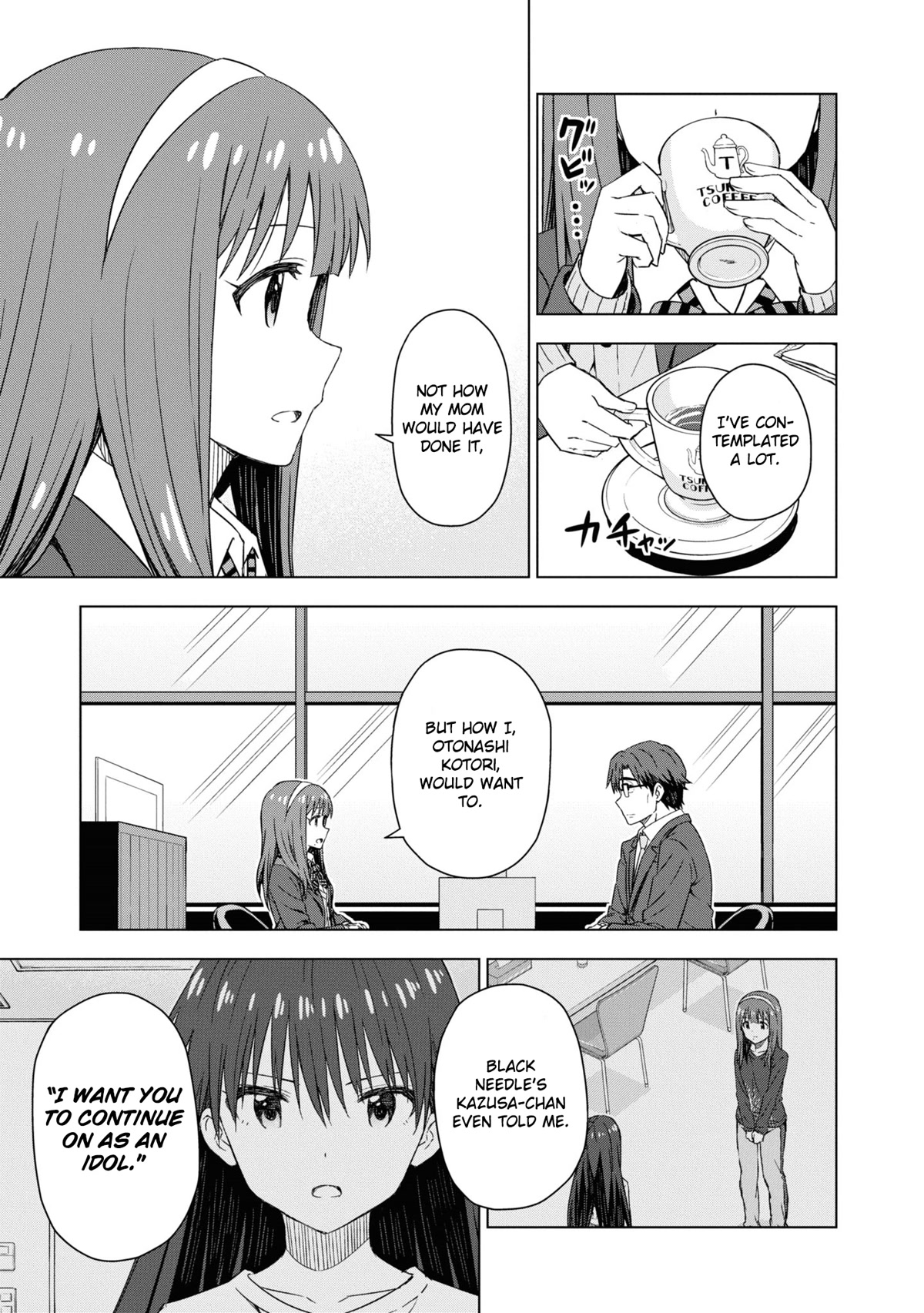 THE iDOLM@STER: Asayake wa Koganeiro Chapter 32 page 13 - Chapter 32