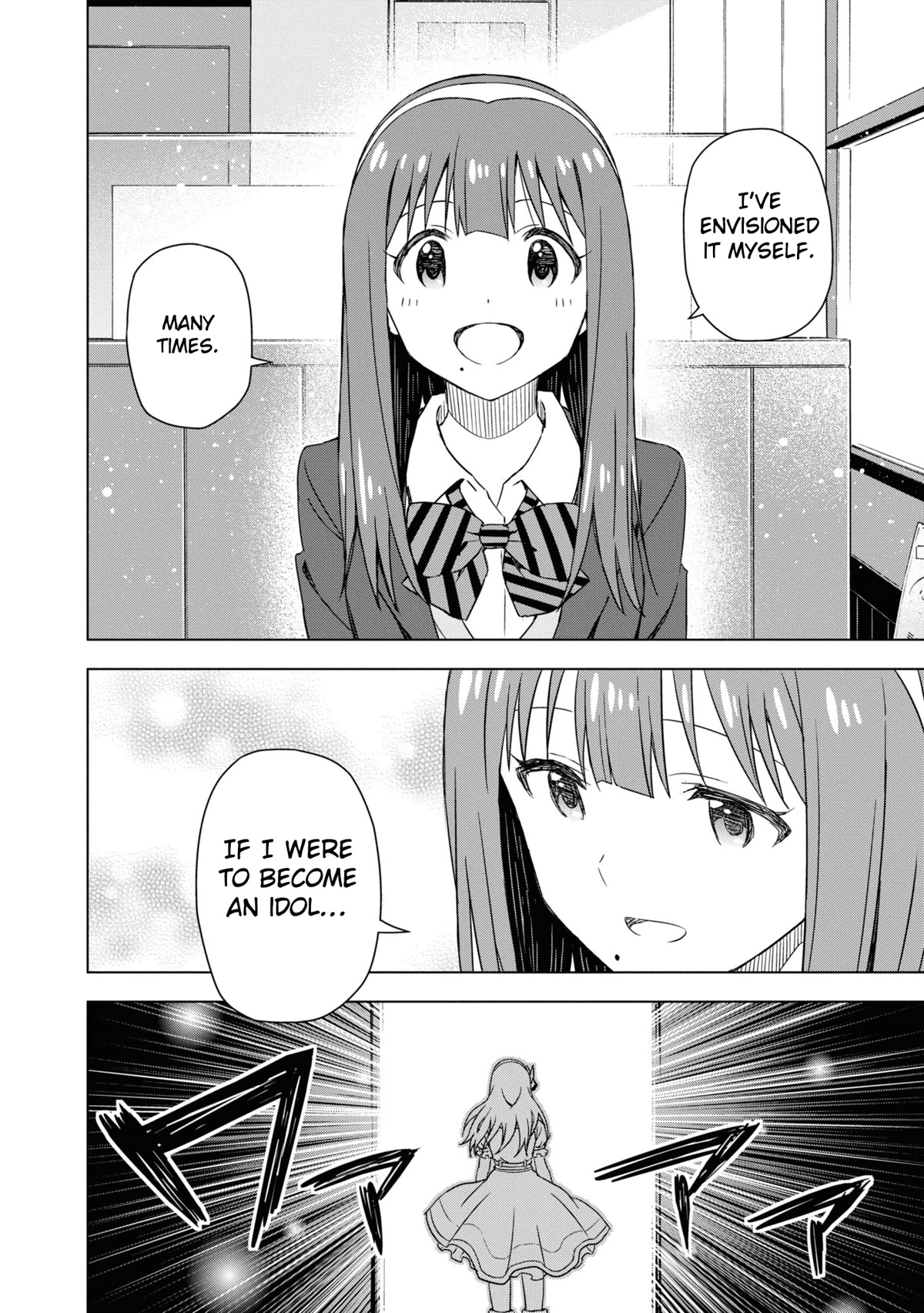 THE iDOLM@STER: Asayake wa Koganeiro Chapter 32 page 14 - Chapter 32