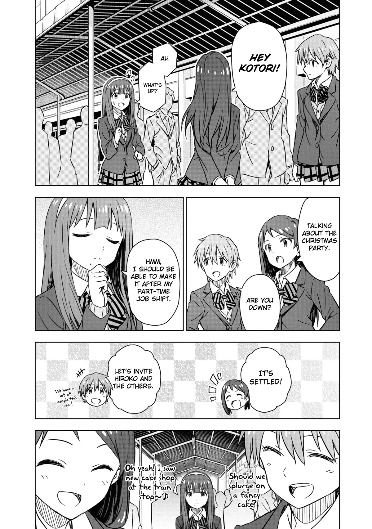 THE iDOLM@STER: Asayake wa Koganeiro Chapter 33 page 11 - Chapter 33
