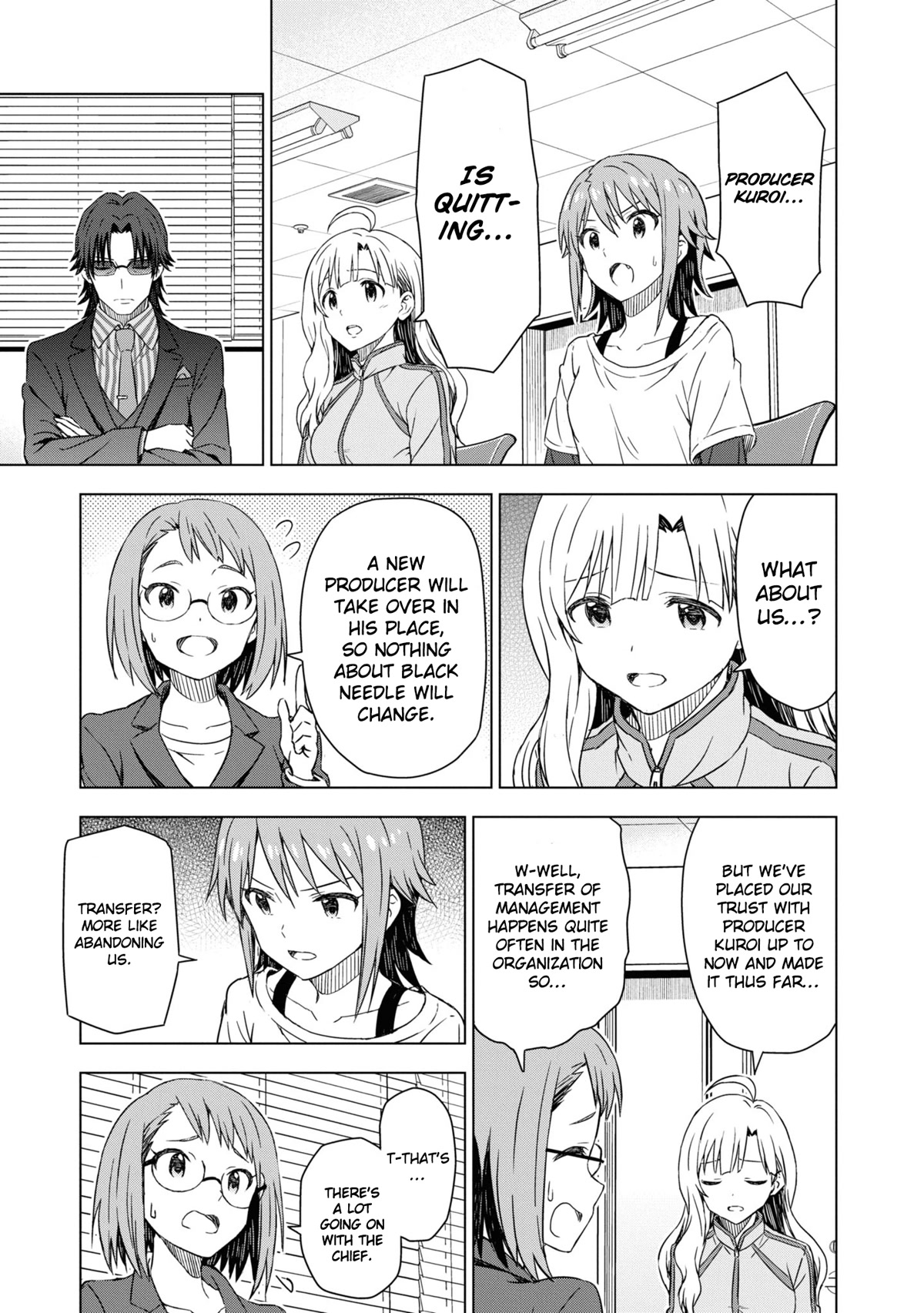 THE iDOLM@STER: Asayake wa Koganeiro Chapter 33 page 3 - Chapter 33
