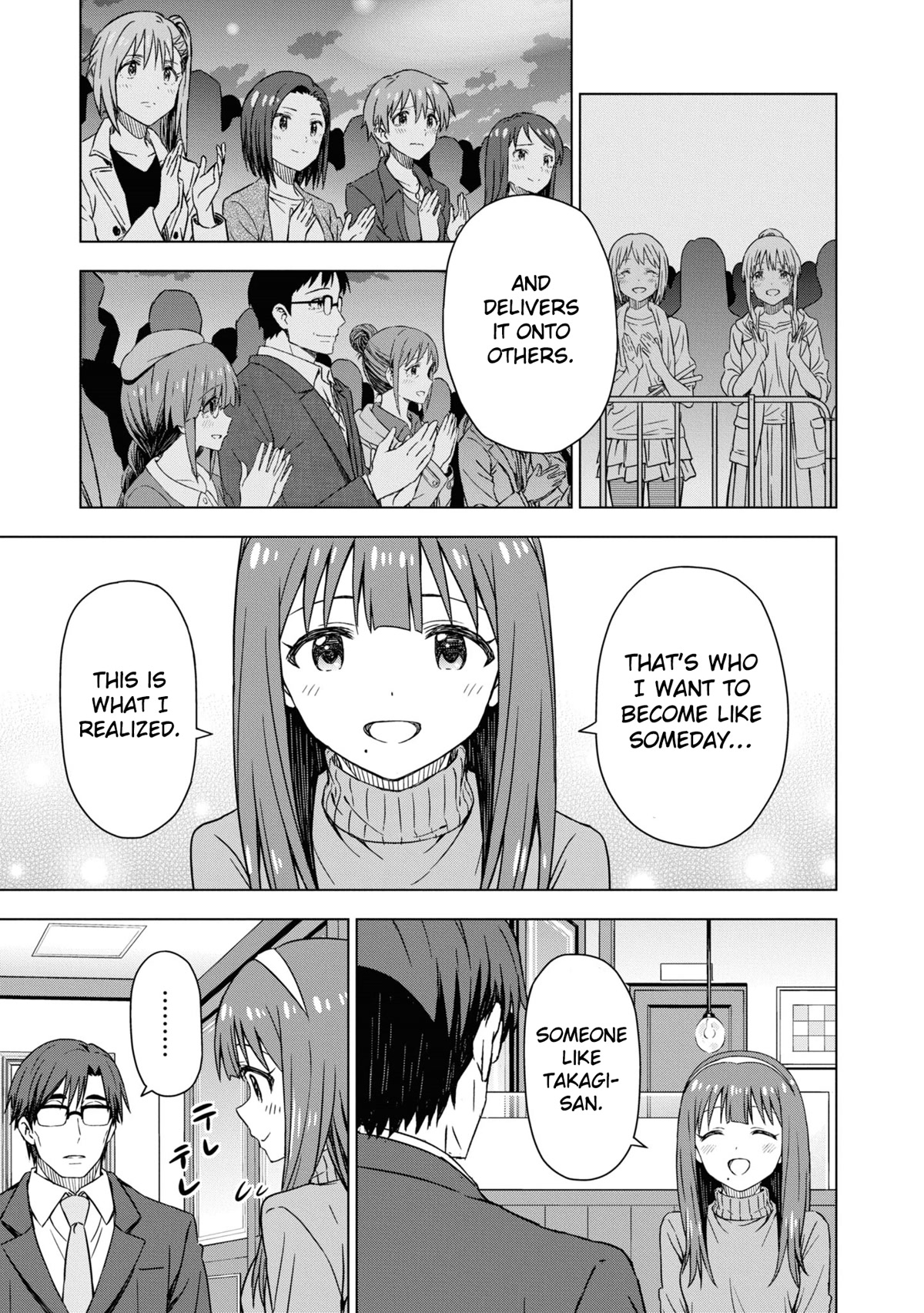 THE iDOLM@STER: Asayake wa Koganeiro Chapter 34 page 10 - Chapter 34