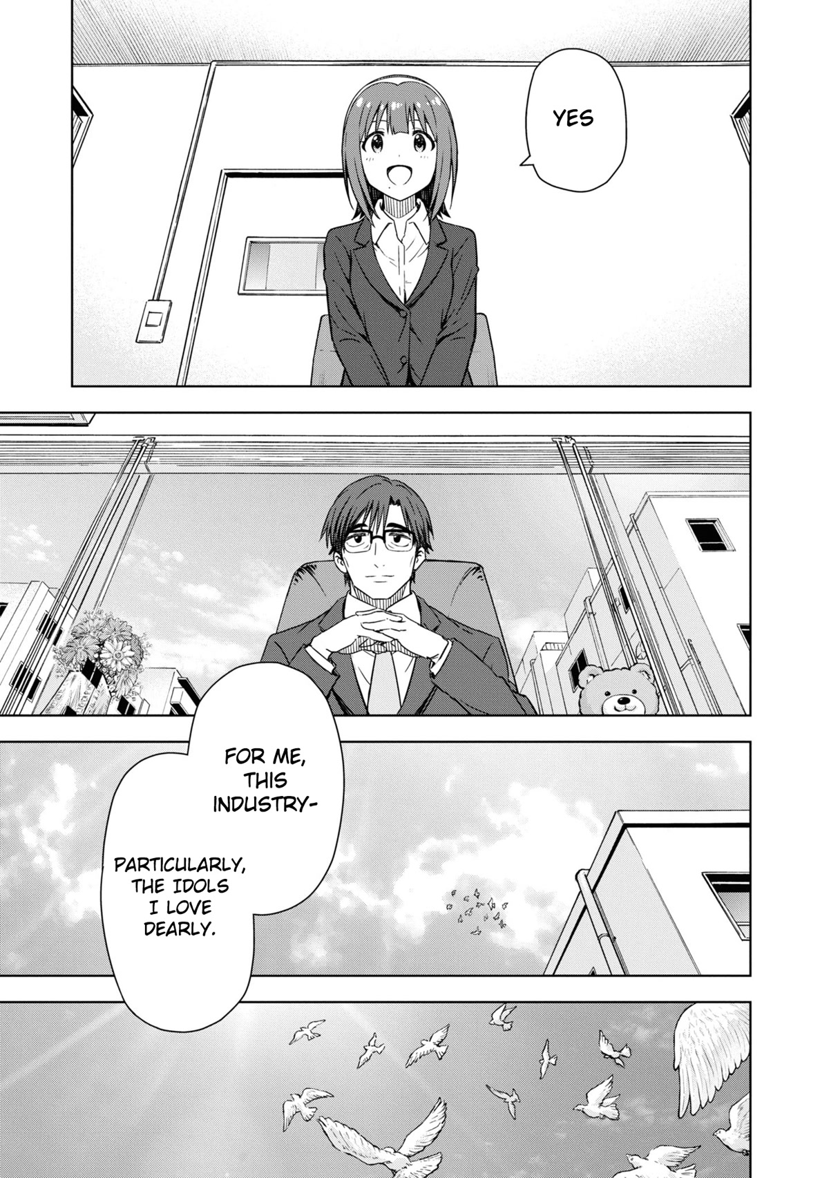 THE iDOLM@STER: Asayake wa Koganeiro Chapter 34 page 38 - Chapter 34