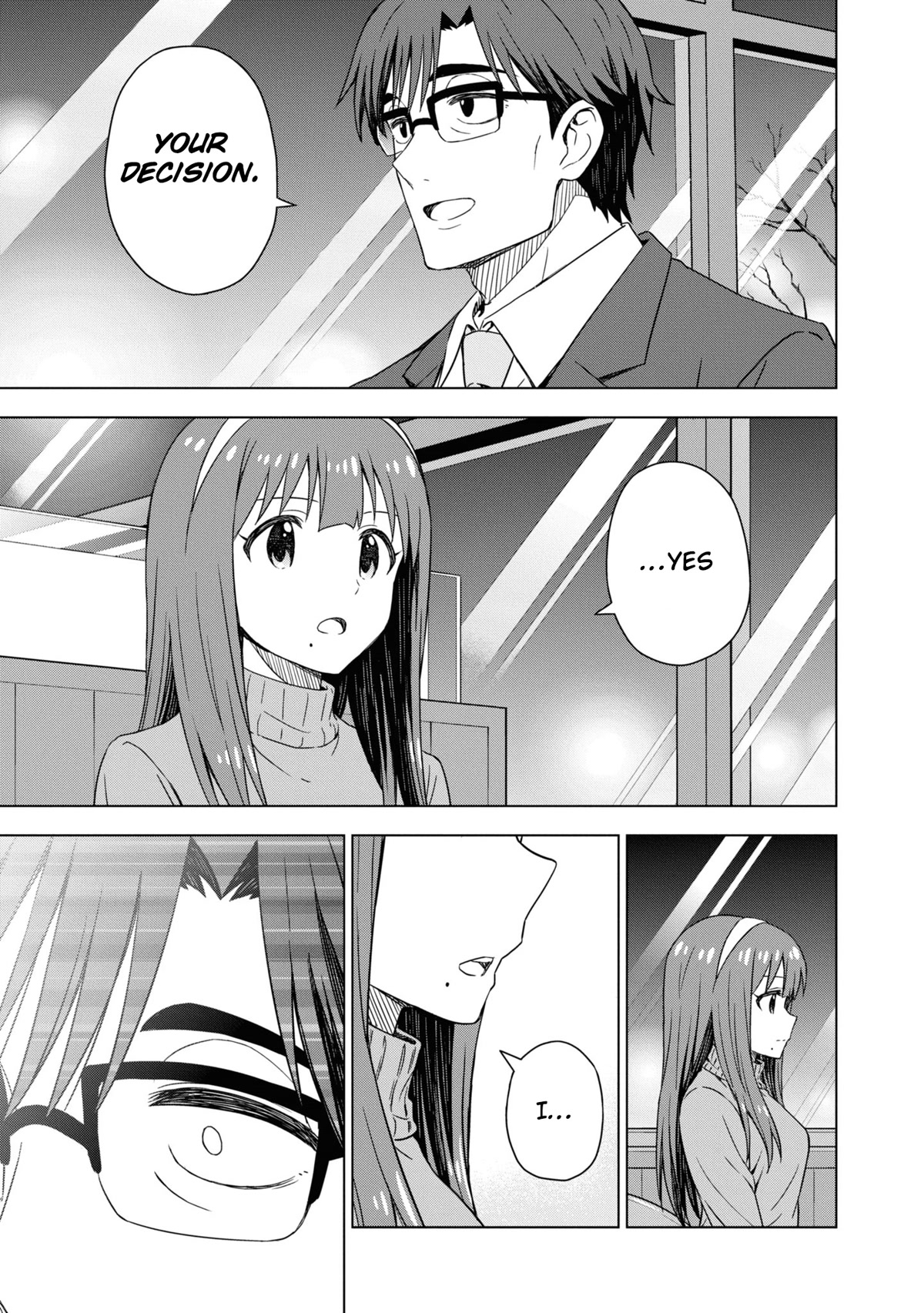 THE iDOLM@STER: Asayake wa Koganeiro Chapter 34 page 4 - Chapter 34