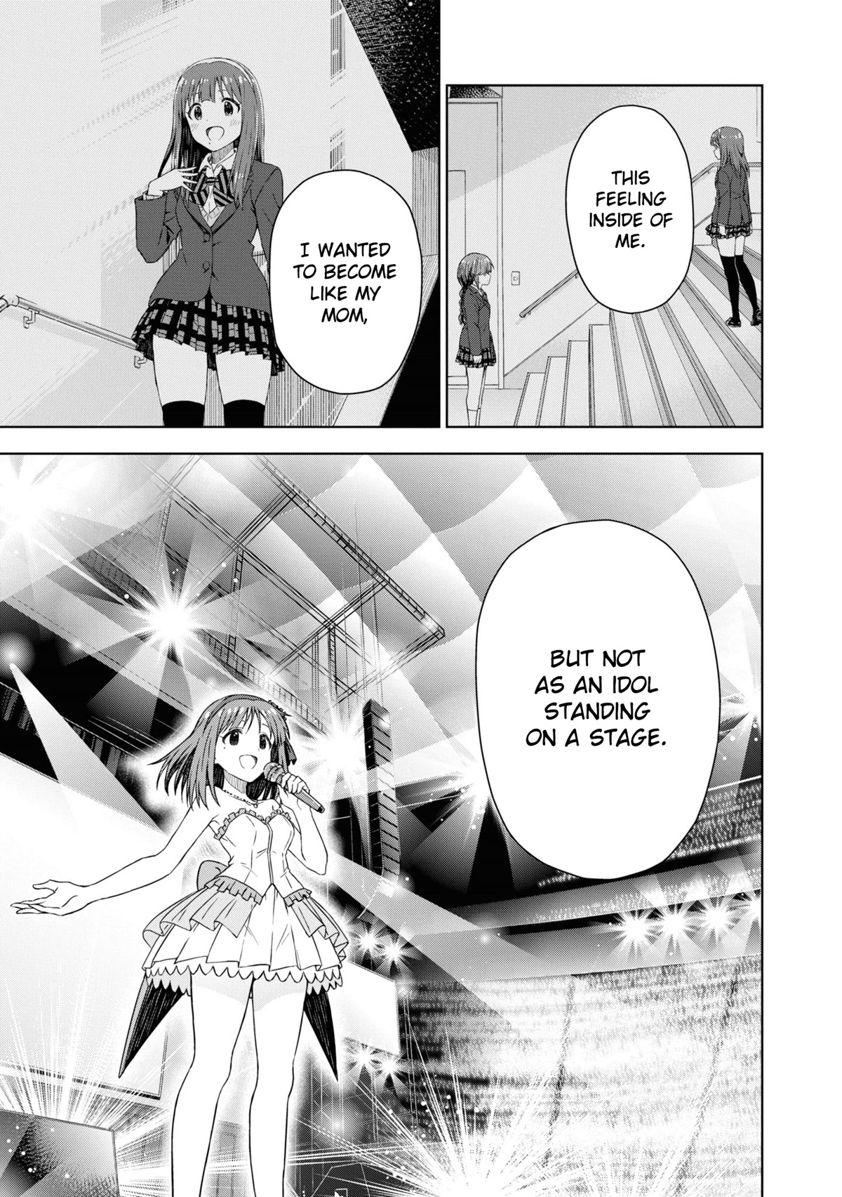 THE iDOLM@STER: Asayake wa Koganeiro Chapter 34 page 8 - Chapter 34