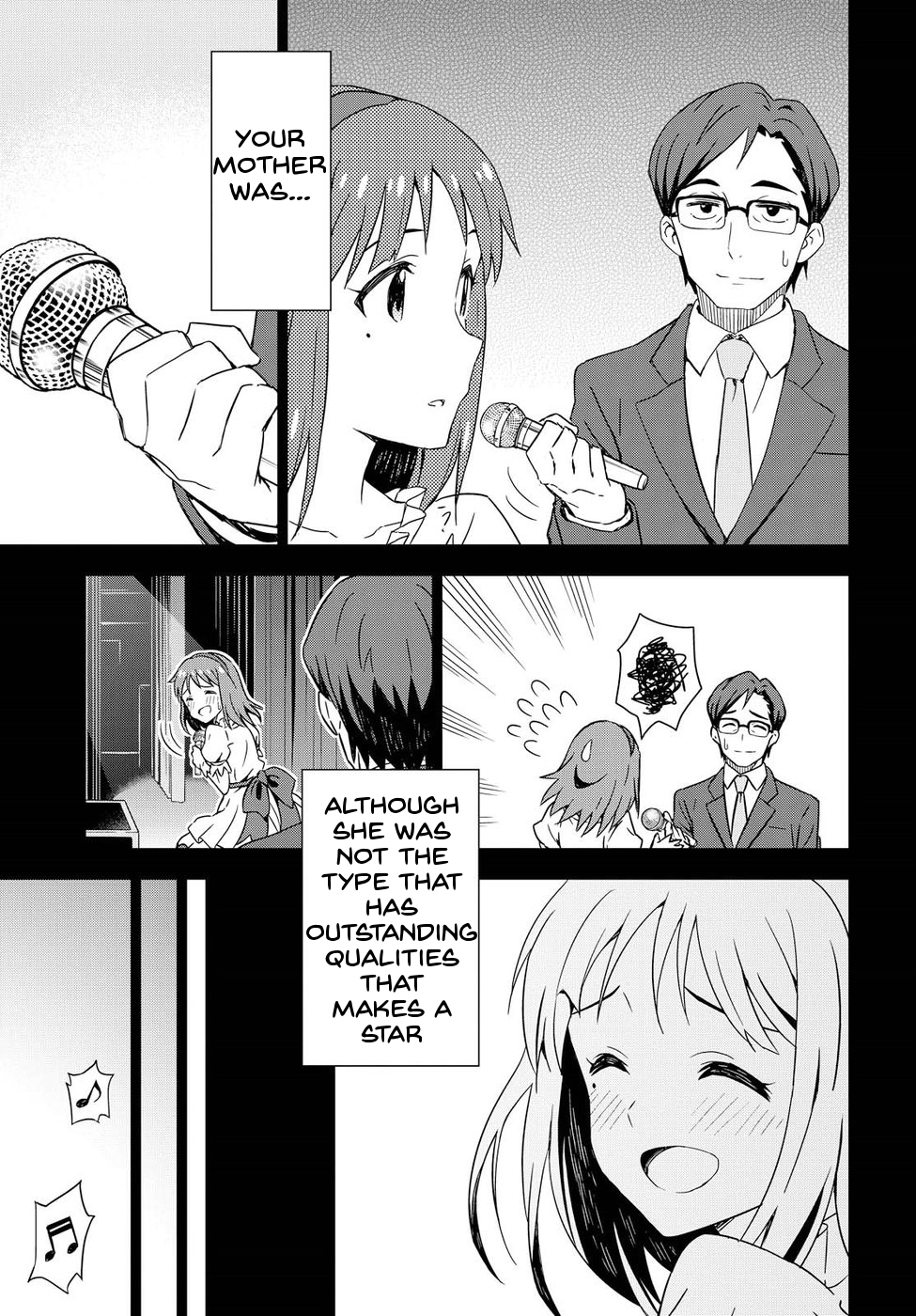 THE iDOLM@STER: Asayake wa Koganeiro Chapter 4 page 12 - Chapter 4: Wishing for the Rain to Stop