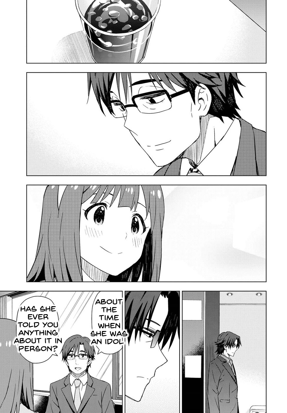 THE iDOLM@STER: Asayake wa Koganeiro Chapter 4 page 16 - Chapter 4: Wishing for the Rain to Stop