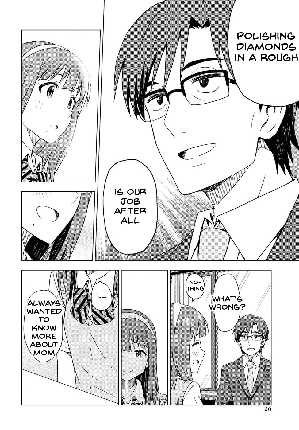 THE iDOLM@STER: Asayake wa Koganeiro Chapter 4 page 7 - Chapter 4: Wishing for the Rain to Stop