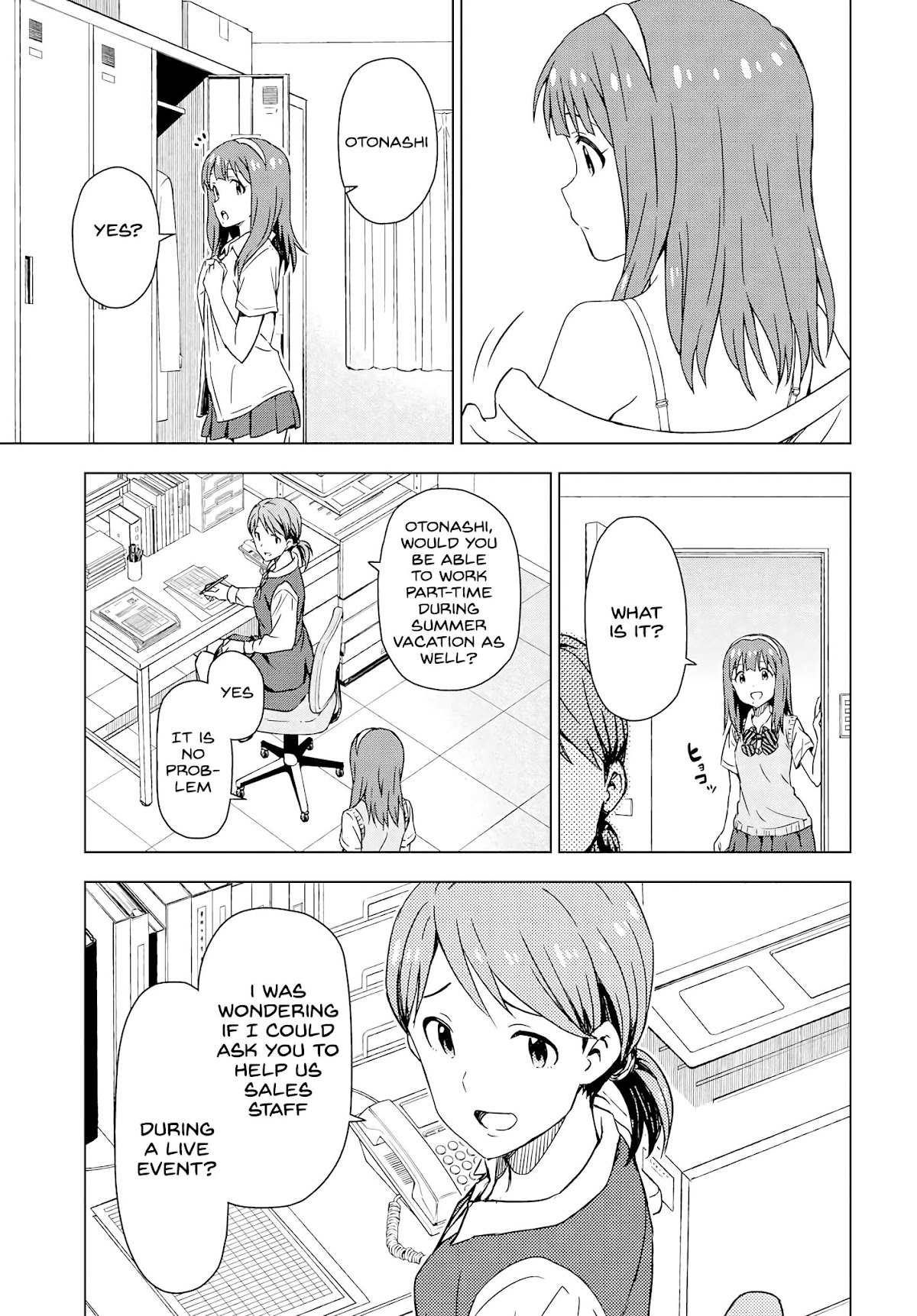 THE iDOLM@STER: Asayake wa Koganeiro Chapter 5 page 11 - Chapter 5: Carrying the Wishes of Her Mother… She Moves Forward.