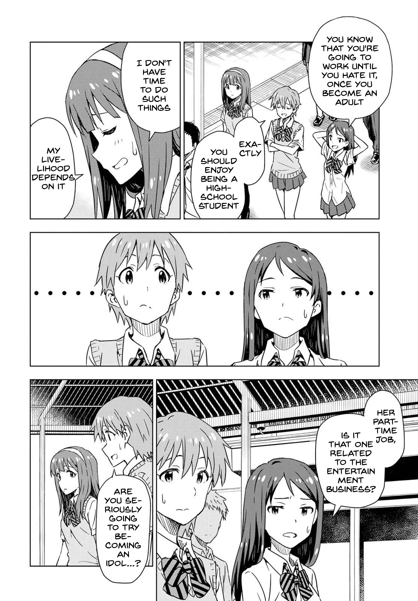 THE iDOLM@STER: Asayake wa Koganeiro Chapter 6.2 page 11 - Chapter 6.2