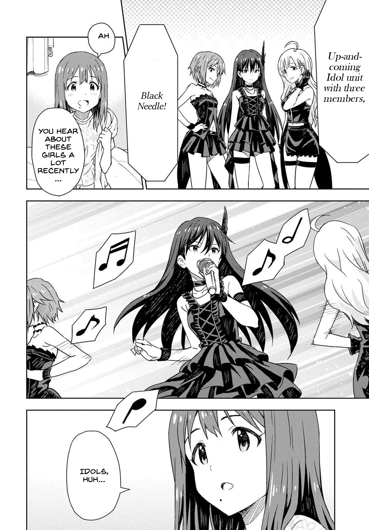THE iDOLM@STER: Asayake wa Koganeiro Chapter 6.2 page 3 - Chapter 6.2