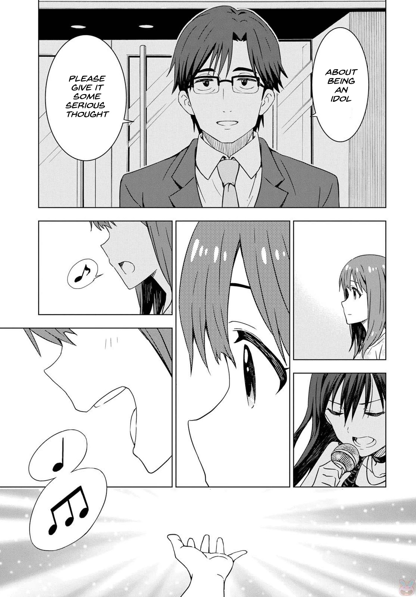 THE iDOLM@STER: Asayake wa Koganeiro Chapter 6.2 page 4 - Chapter 6.2