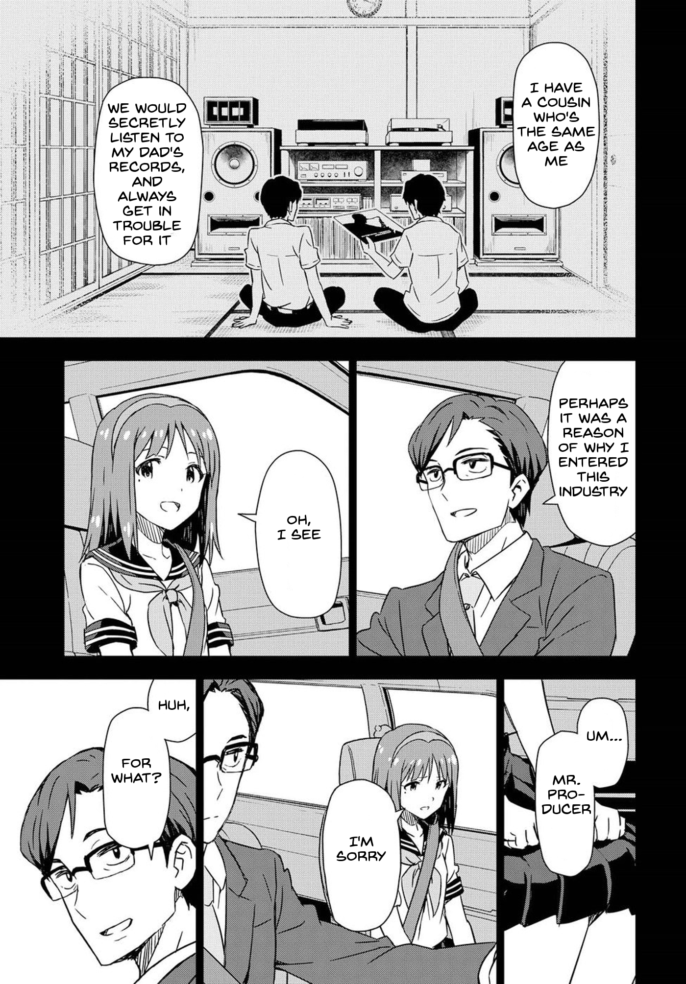 THE iDOLM@STER: Asayake wa Koganeiro Chapter 6 page 11 - Chapter 6: First Half