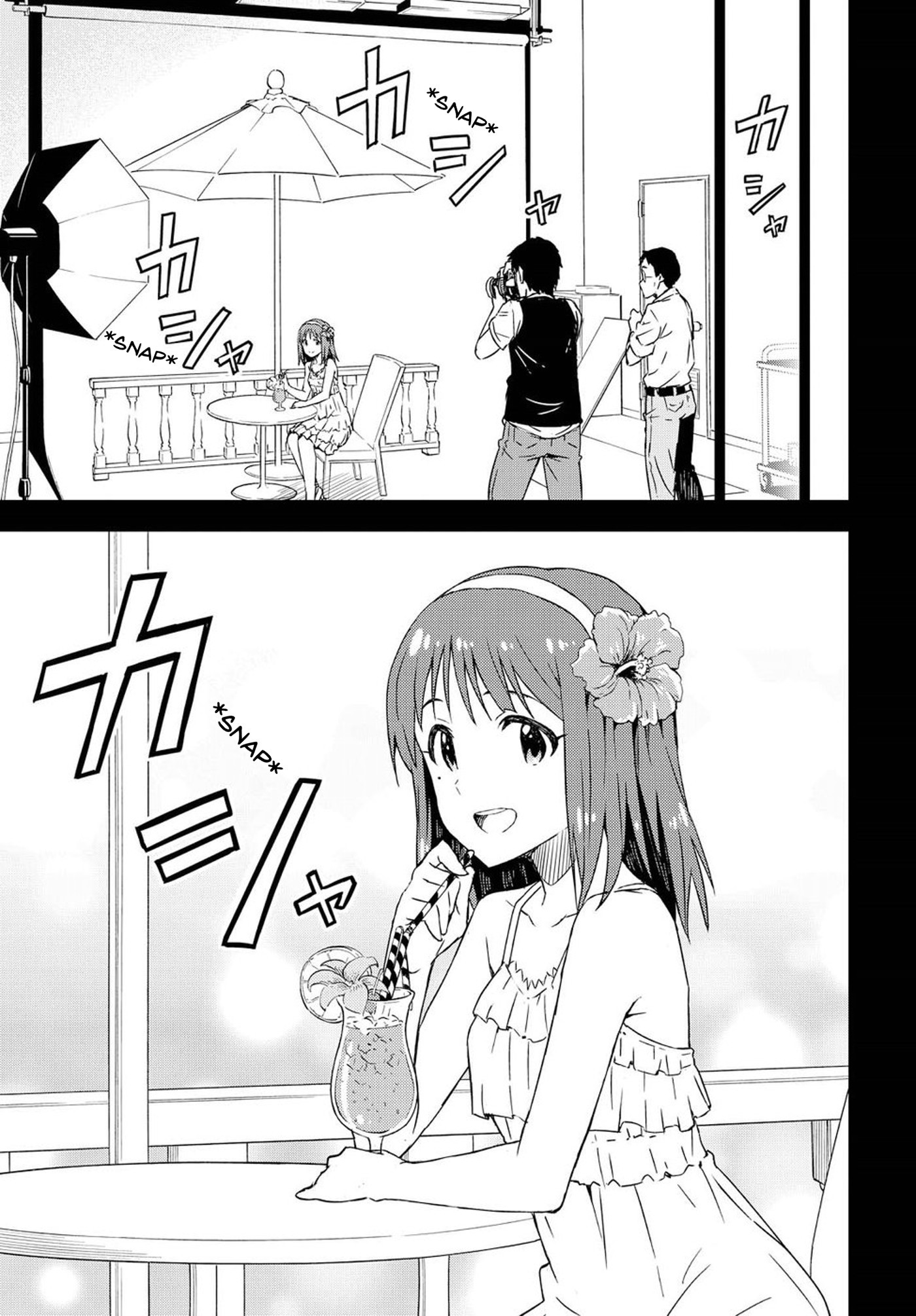 THE iDOLM@STER: Asayake wa Koganeiro Chapter 6 page 3 - Chapter 6: First Half