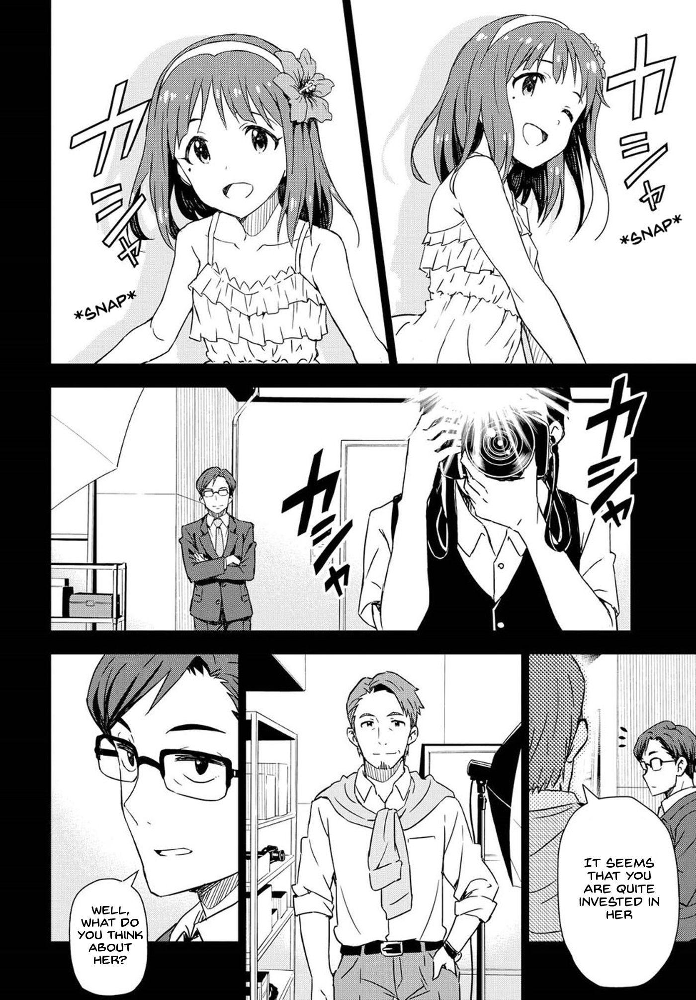THE iDOLM@STER: Asayake wa Koganeiro Chapter 6 page 4 - Chapter 6: First Half