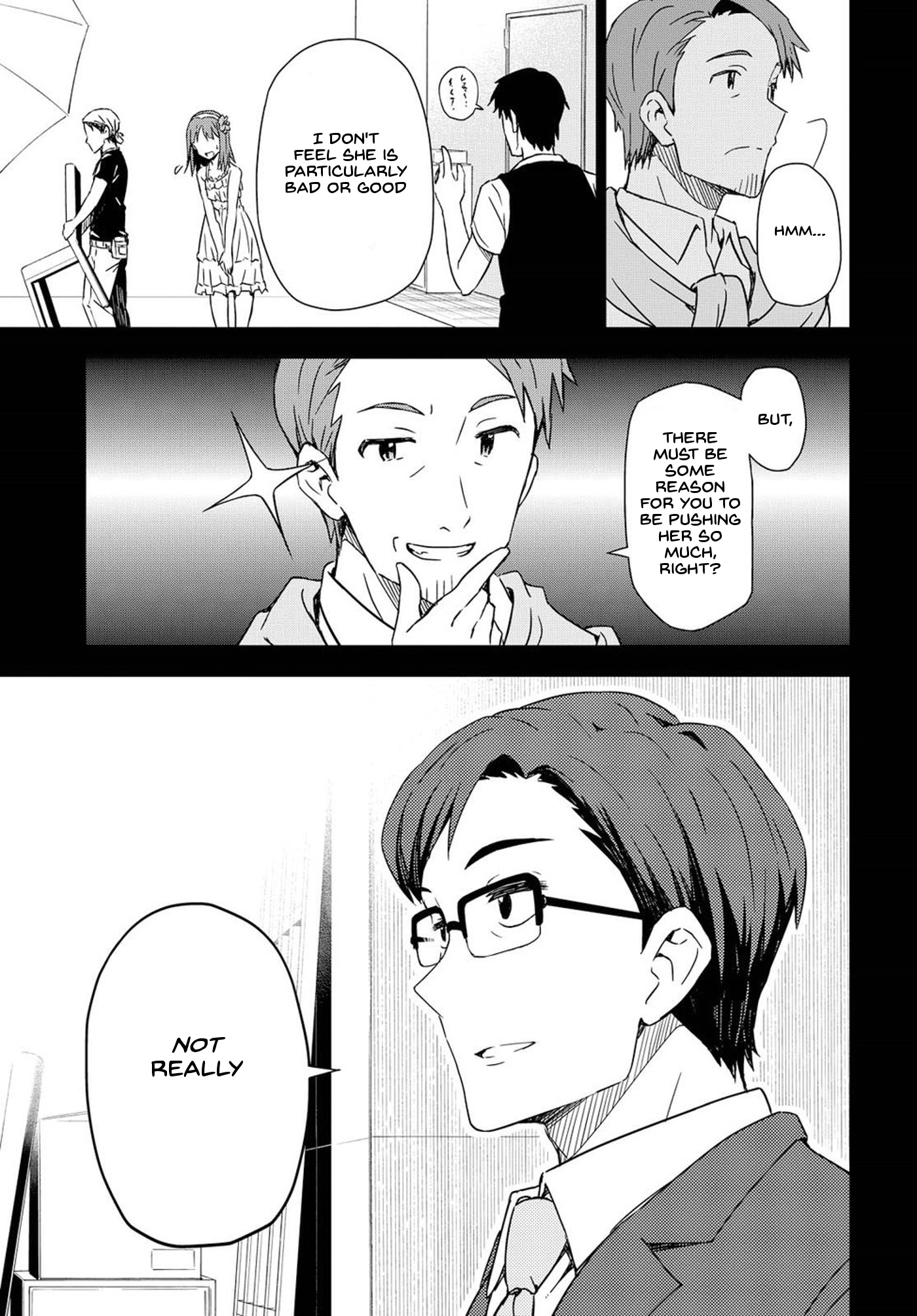 THE iDOLM@STER: Asayake wa Koganeiro Chapter 6 page 5 - Chapter 6: First Half