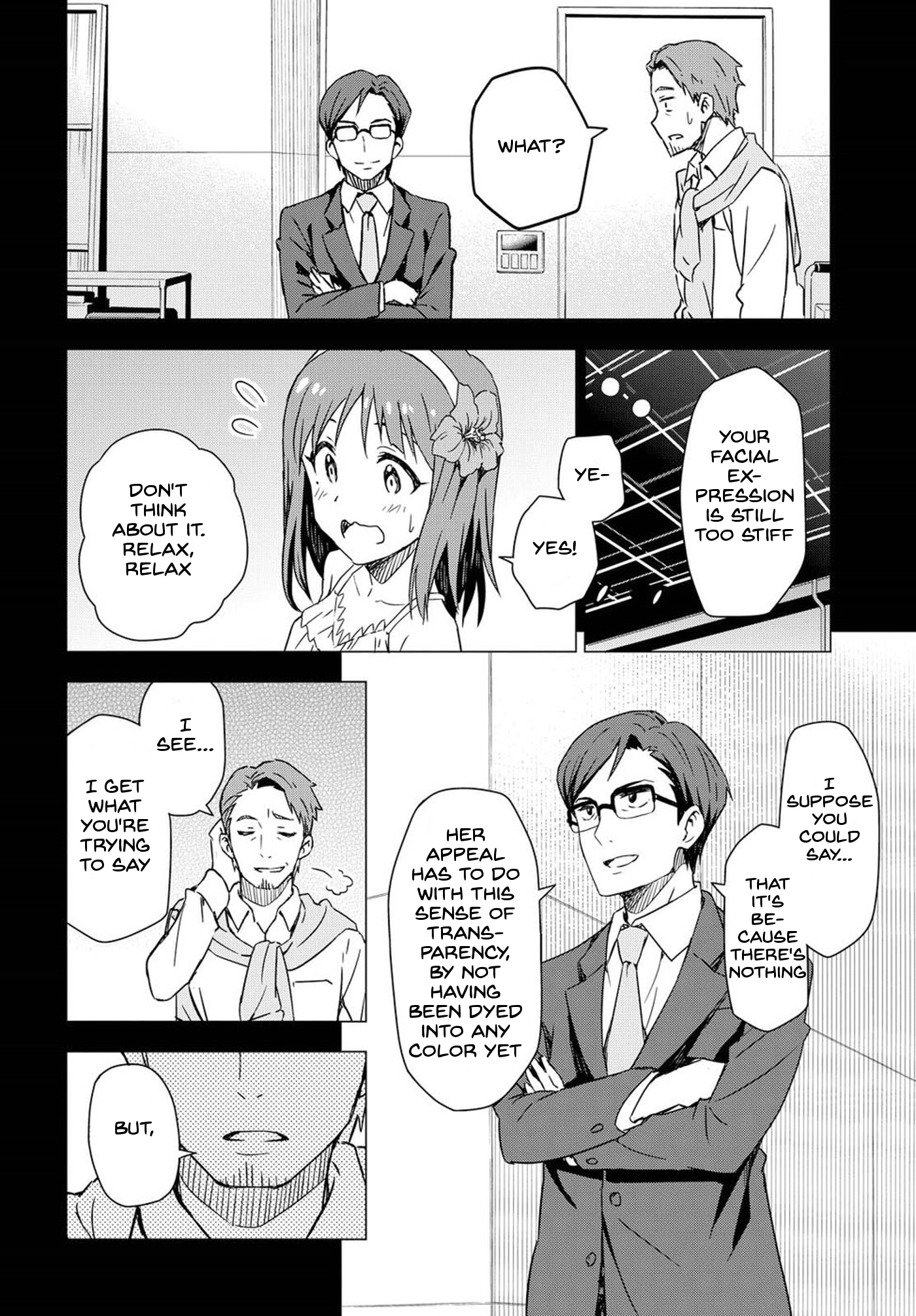 THE iDOLM@STER: Asayake wa Koganeiro Chapter 6 page 6 - Chapter 6: First Half