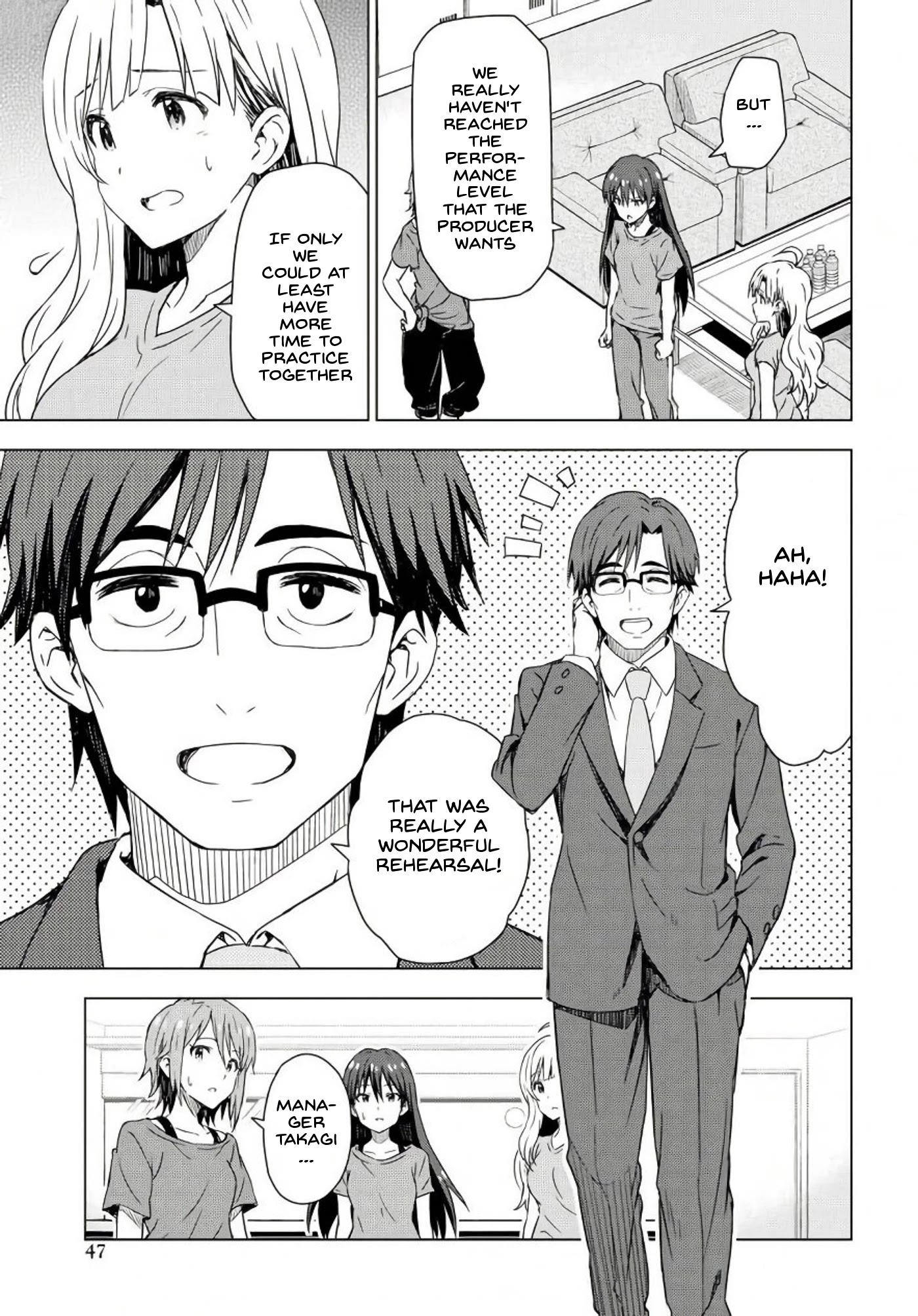 THE iDOLM@STER: Asayake wa Koganeiro Chapter 7 page 13 - Chapter 7: For Summer Vacation, I'm Working Part-Time at an Idol Event