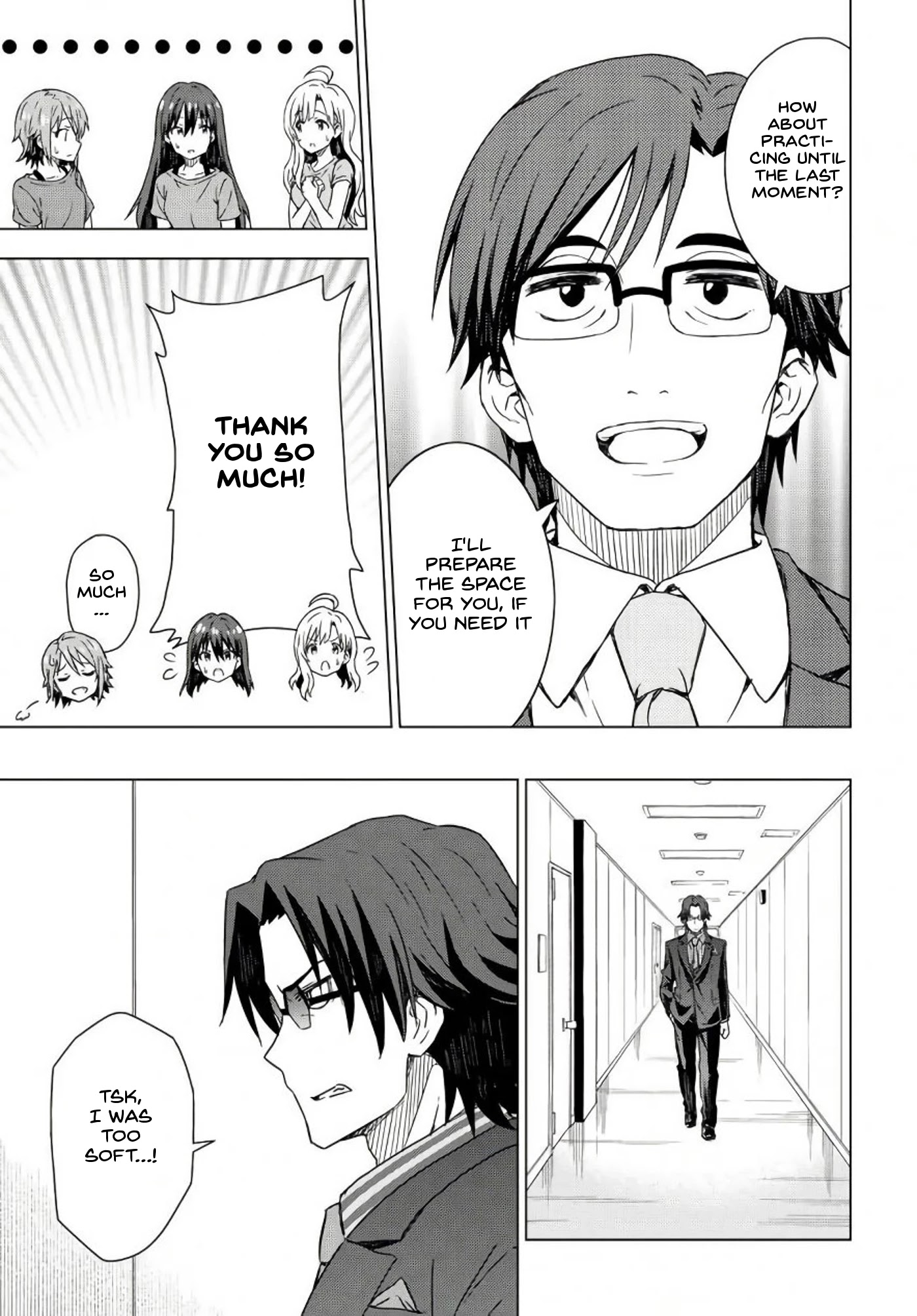 THE iDOLM@STER: Asayake wa Koganeiro Chapter 7 page 15 - Chapter 7: For Summer Vacation, I'm Working Part-Time at an Idol Event