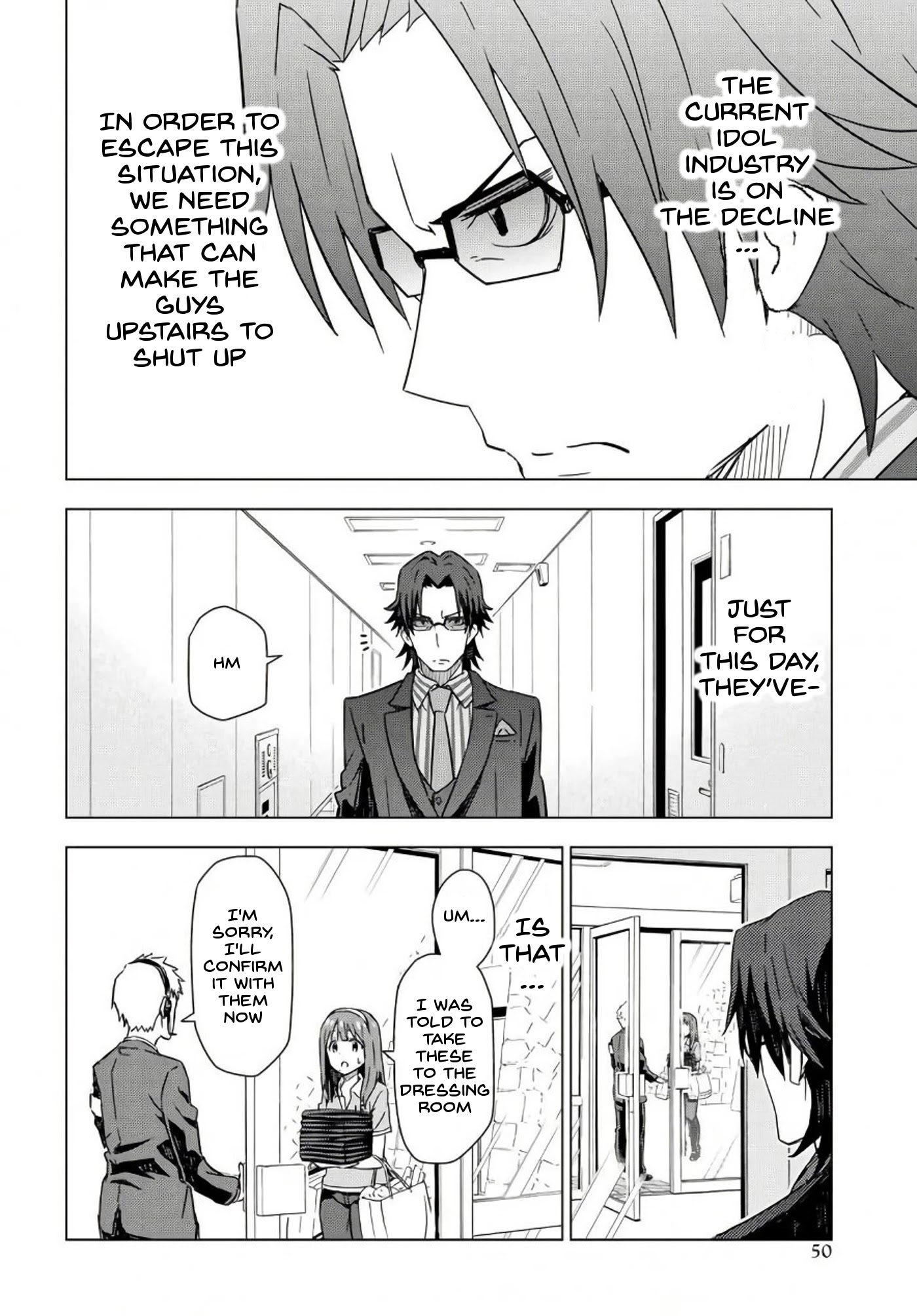 THE iDOLM@STER: Asayake wa Koganeiro Chapter 7 page 16 - Chapter 7: For Summer Vacation, I'm Working Part-Time at an Idol Event