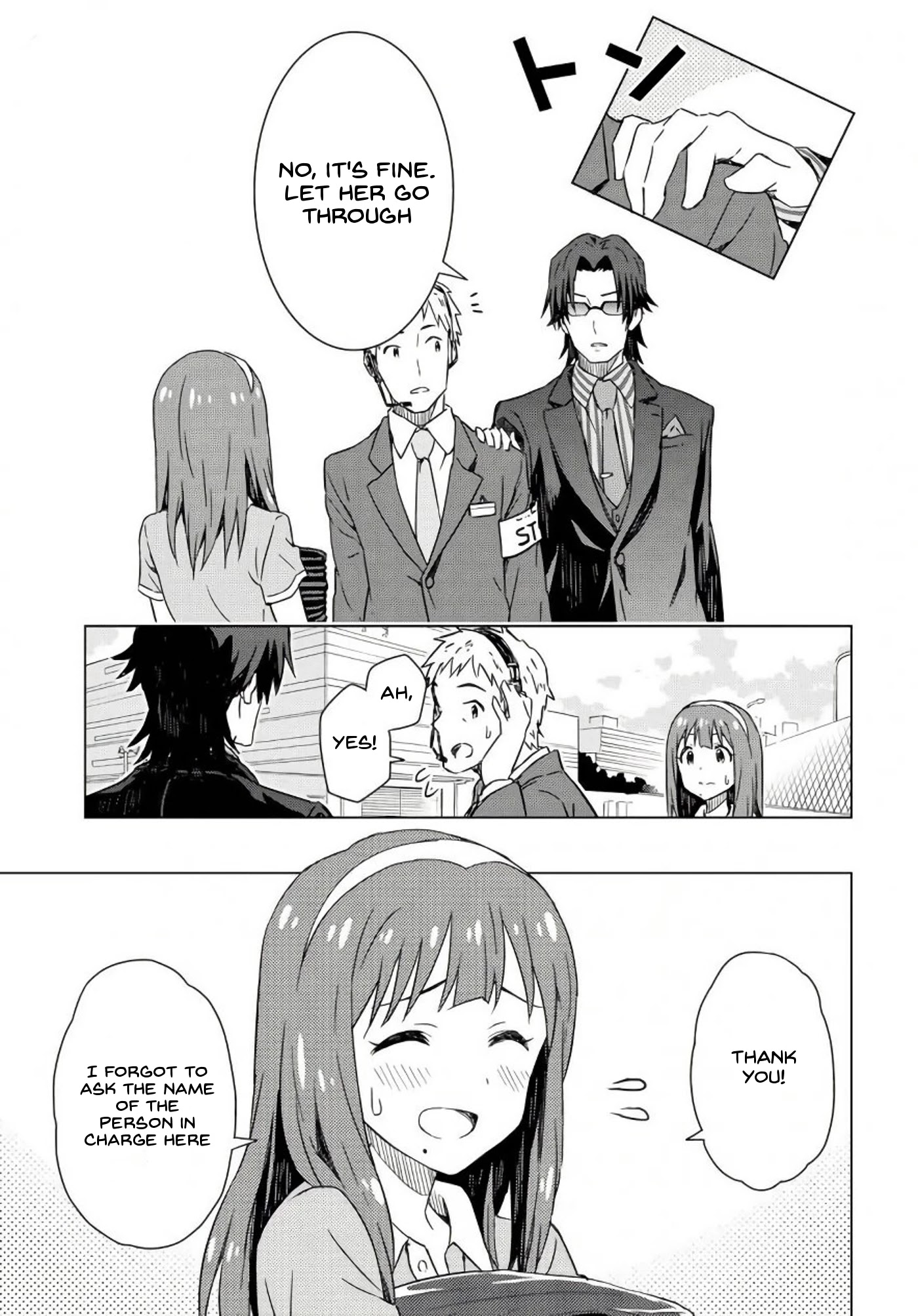 THE iDOLM@STER: Asayake wa Koganeiro Chapter 7 page 17 - Chapter 7: For Summer Vacation, I'm Working Part-Time at an Idol Event