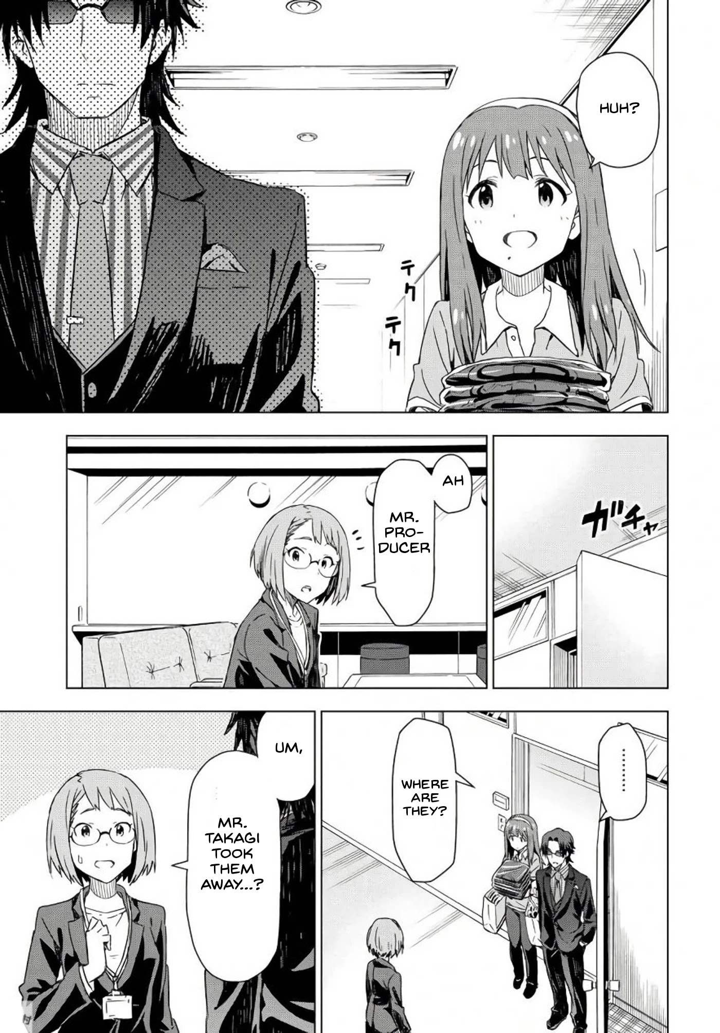 THE iDOLM@STER: Asayake wa Koganeiro Chapter 7 page 19 - Chapter 7: For Summer Vacation, I'm Working Part-Time at an Idol Event
