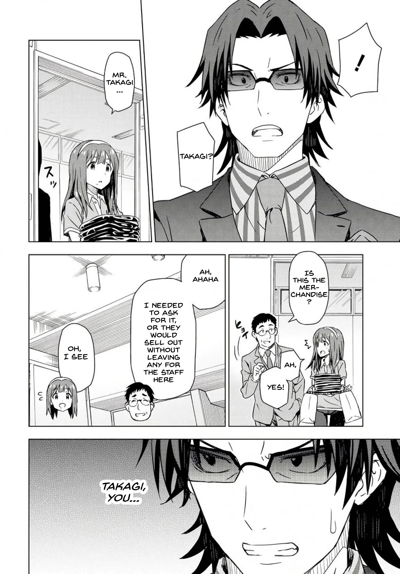 THE iDOLM@STER: Asayake wa Koganeiro Chapter 7 page 20 - Chapter 7: For Summer Vacation, I'm Working Part-Time at an Idol Event