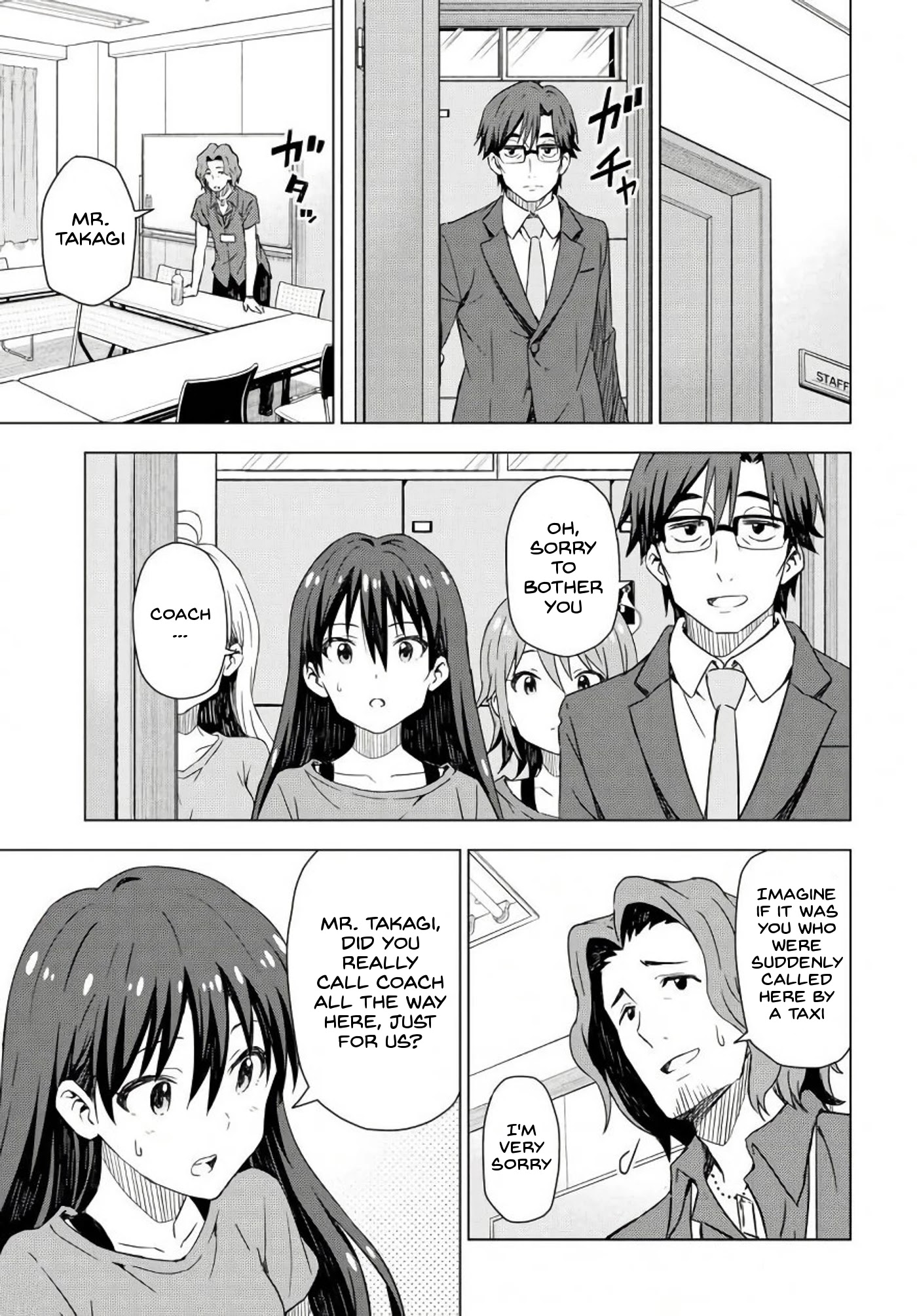 THE iDOLM@STER: Asayake wa Koganeiro Chapter 7 page 21 - Chapter 7: For Summer Vacation, I'm Working Part-Time at an Idol Event