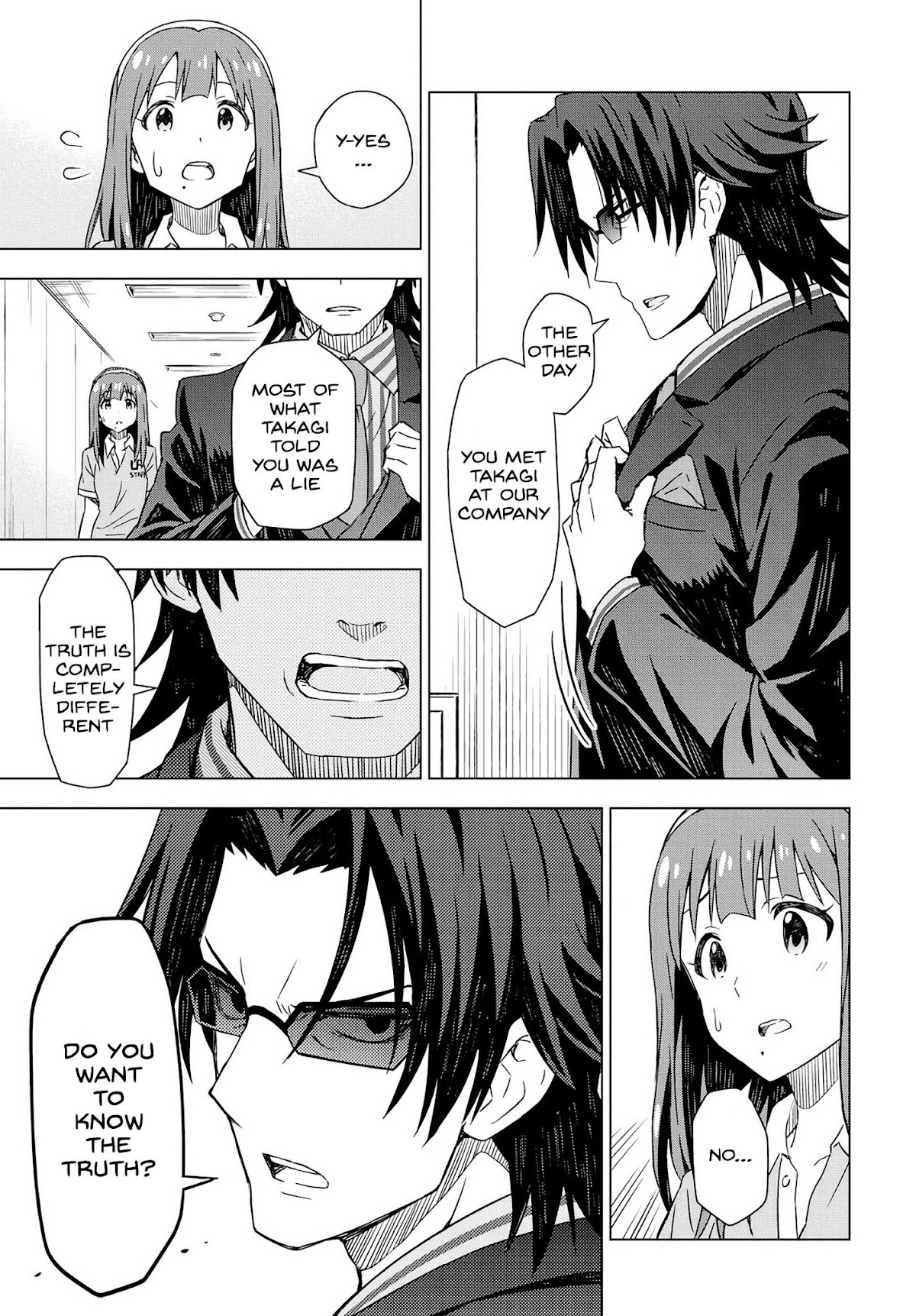 THE iDOLM@STER: Asayake wa Koganeiro Chapter 8 page 11 - Chapter 8: Approaching the Truth About Her Mother