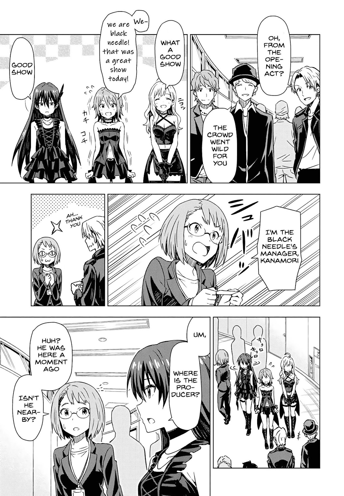 THE iDOLM@STER: Asayake wa Koganeiro Chapter 9 page 3 - Chapter 9: Takagi and Kuroi…. The Connection Between Kotomi and Her Mother