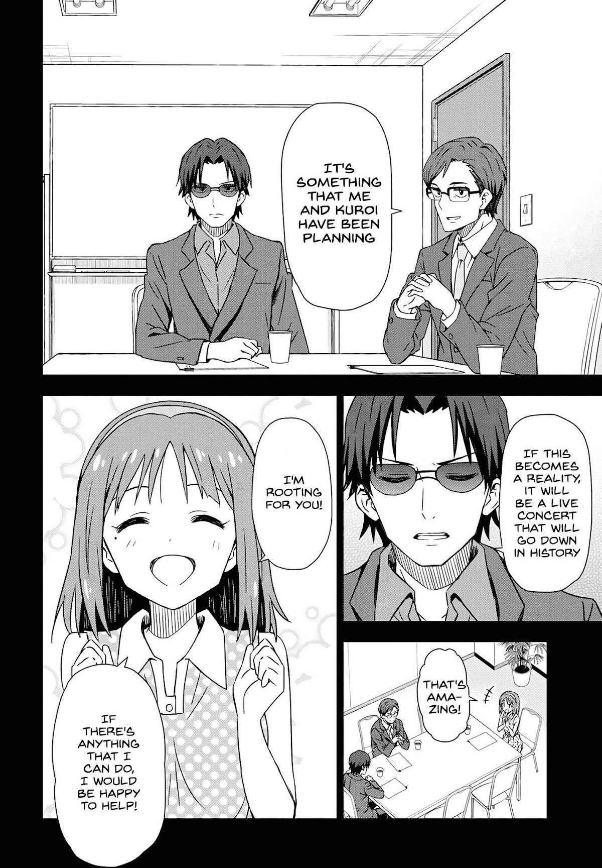 THE iDOLM@STER: Asayake wa Koganeiro Chapter 9 page 6 - Chapter 9: Takagi and Kuroi…. The Connection Between Kotomi and Her Mother