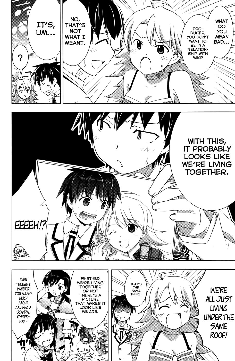 The iDOLM@STER Break! Chapter 12.2 page 14 - Chapter 12 v2 : LESSON 12: Shock!