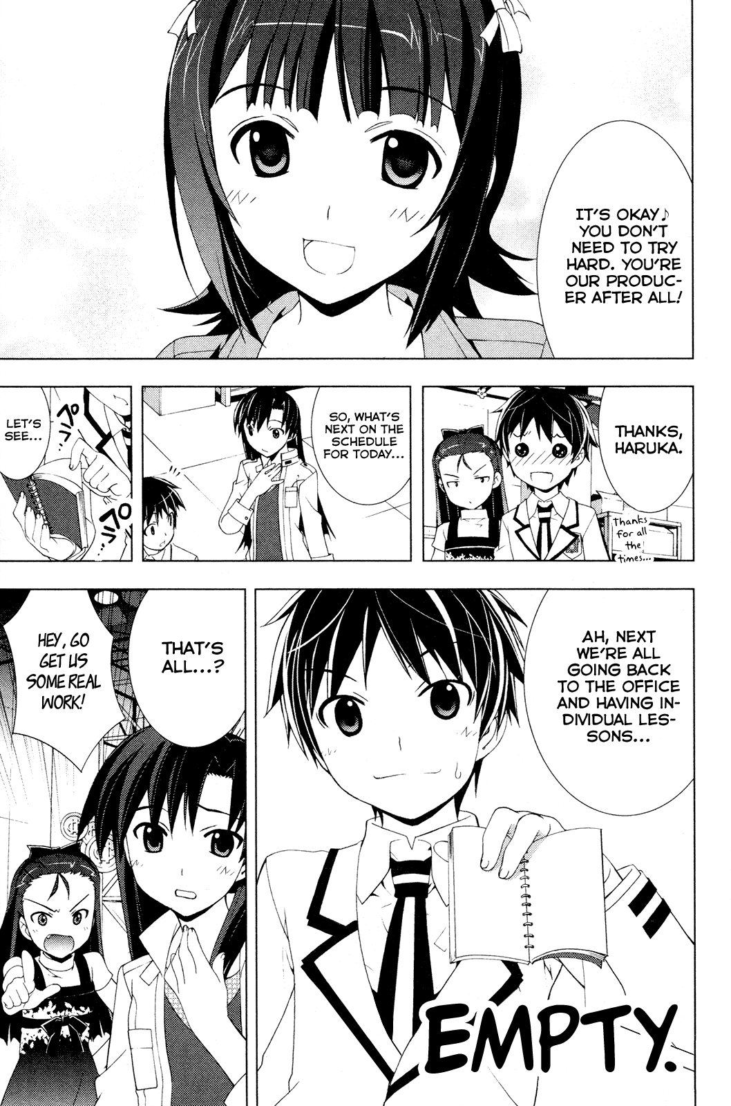 The iDOLM@STER Break! Chapter 15.2 page 3 - Chapter 15 v2 : LESSON 15: Going Shopping