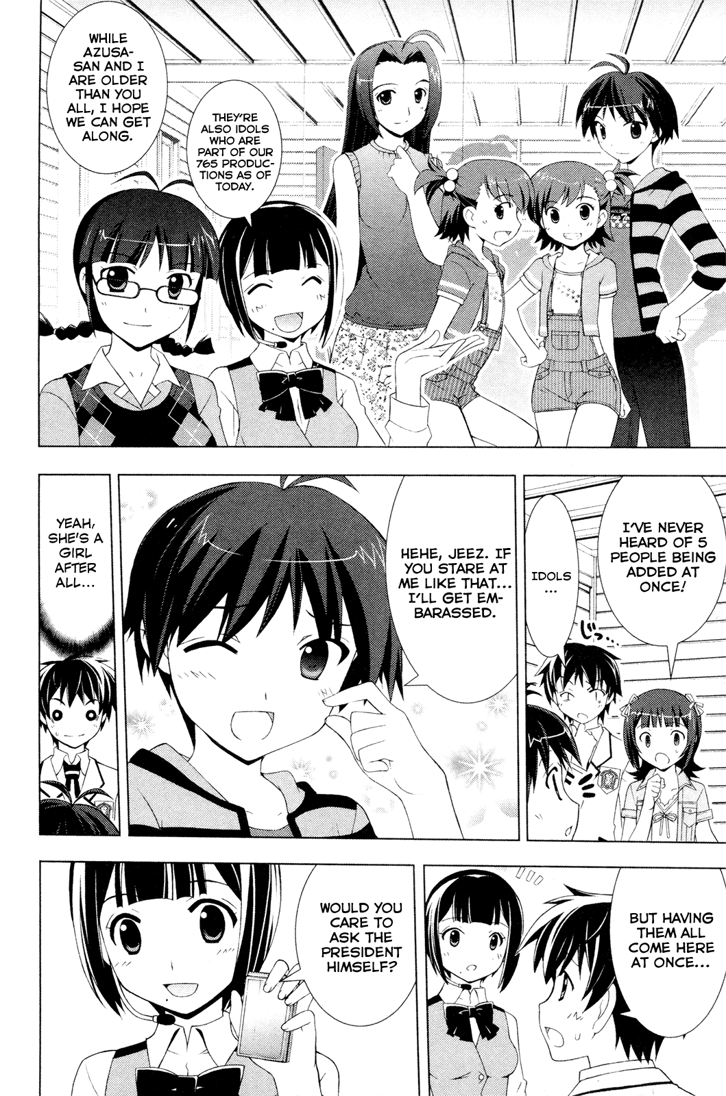 The iDOLM@STER Break! Chapter 18.2 page 10 - Chapter 18 v2 : LESSON 18: New Member