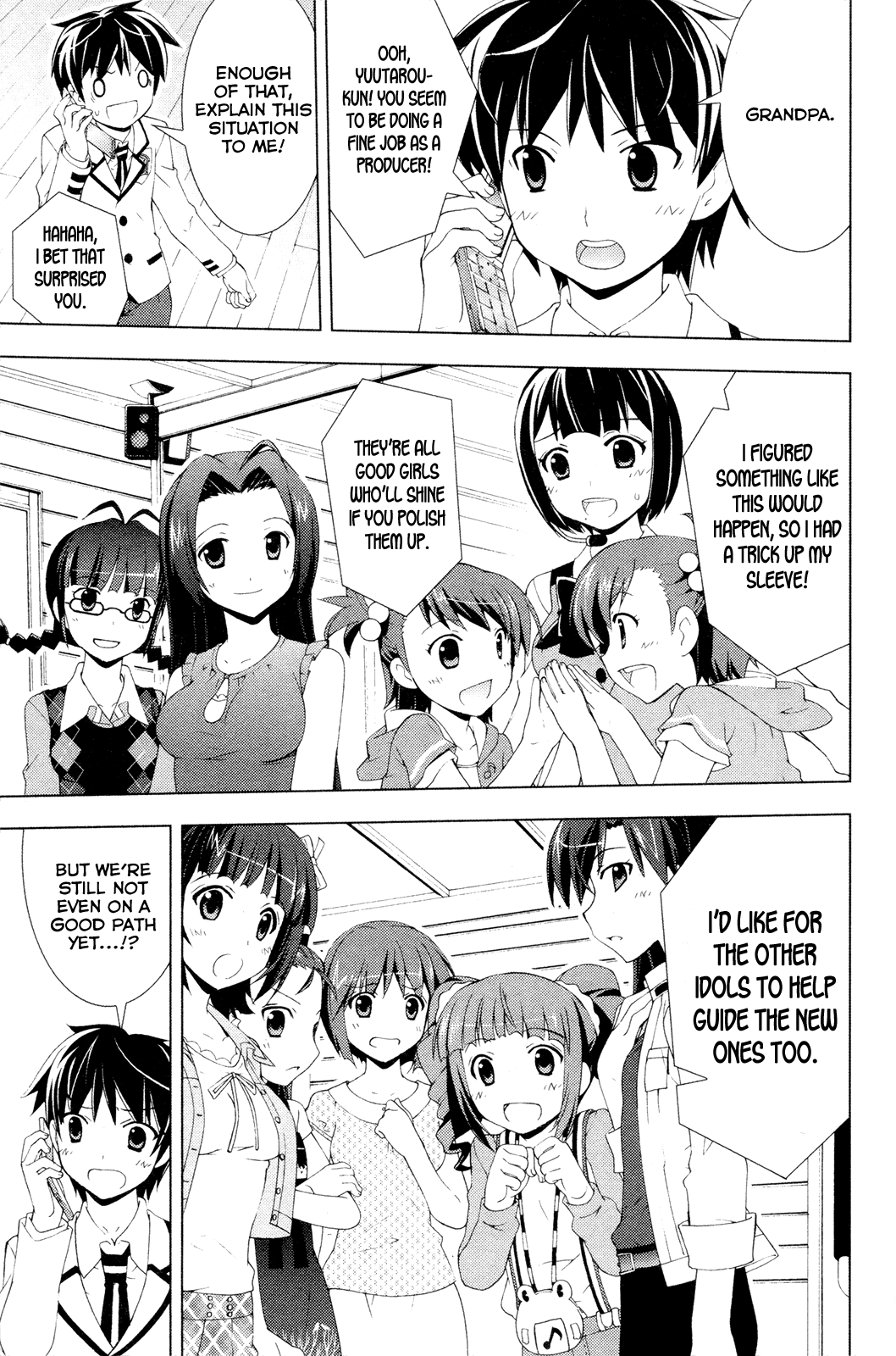 The iDOLM@STER Break! Chapter 18.2 page 11 - Chapter 18 v2 : LESSON 18: New Member