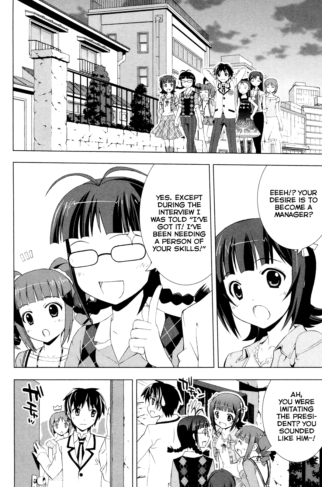 The iDOLM@STER Break! Chapter 18.2 page 2 - Chapter 18 v2 : LESSON 18: New Member