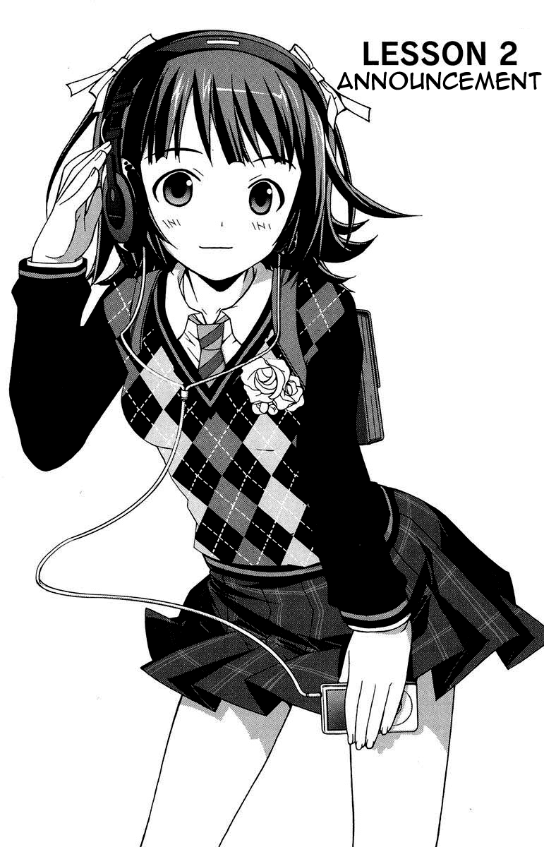 The iDOLM@STER Break! Chapter 2.2 page 1 - Chapter 2 v2 : LESSON 2: Announcement