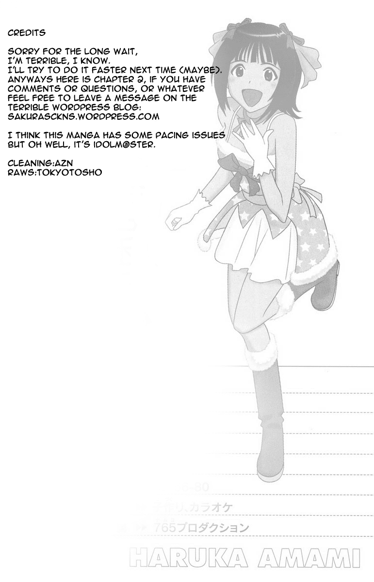 The iDOLM@STER Break! Chapter 2.2 page 33 - Chapter 2 v2 : LESSON 2: Announcement