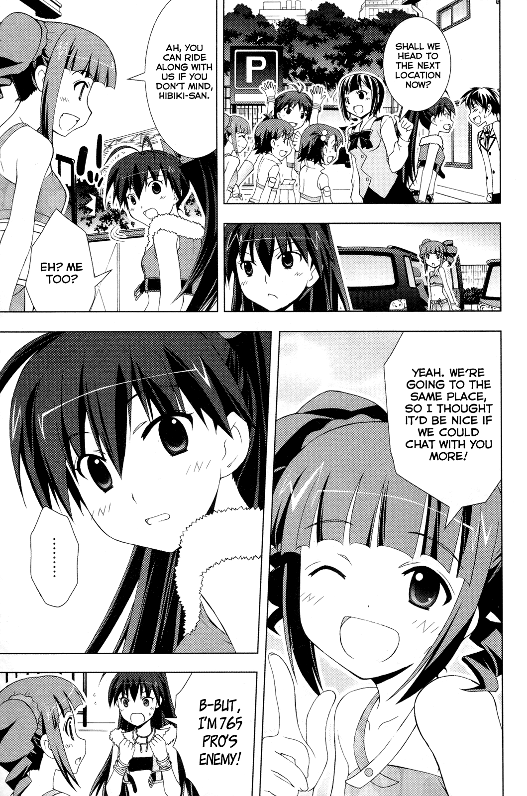 The iDOLM@STER Break! Chapter 20.2 page 5 - Chapter 20 v2 : LESSON 20: Trap