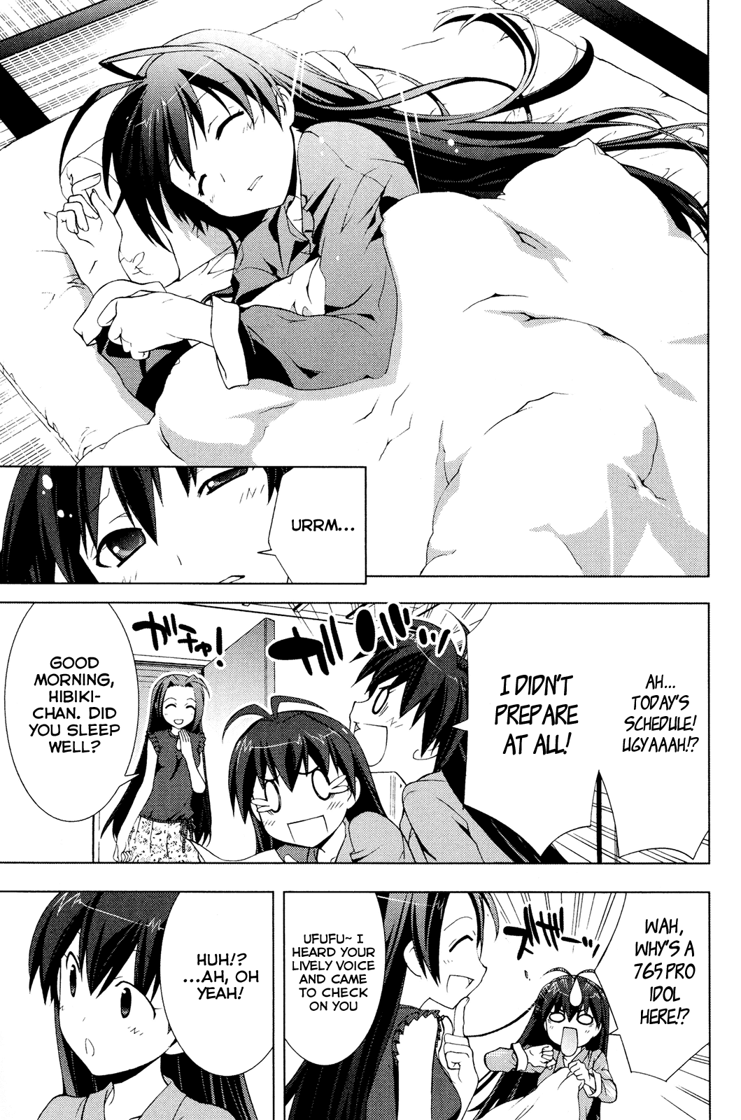 The iDOLM@STER Break! Chapter 21.2 page 9 - Chapter 21 v2 : LESSON 21: Peace
