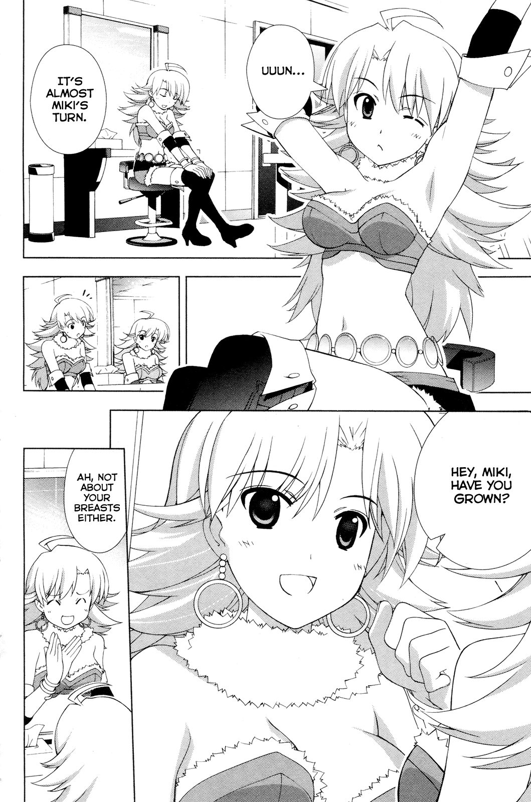 The iDOLM@STER Break! Chapter 23.2 page 2 - Chapter 23 v2 : LESSON 23: In The Dressing Room