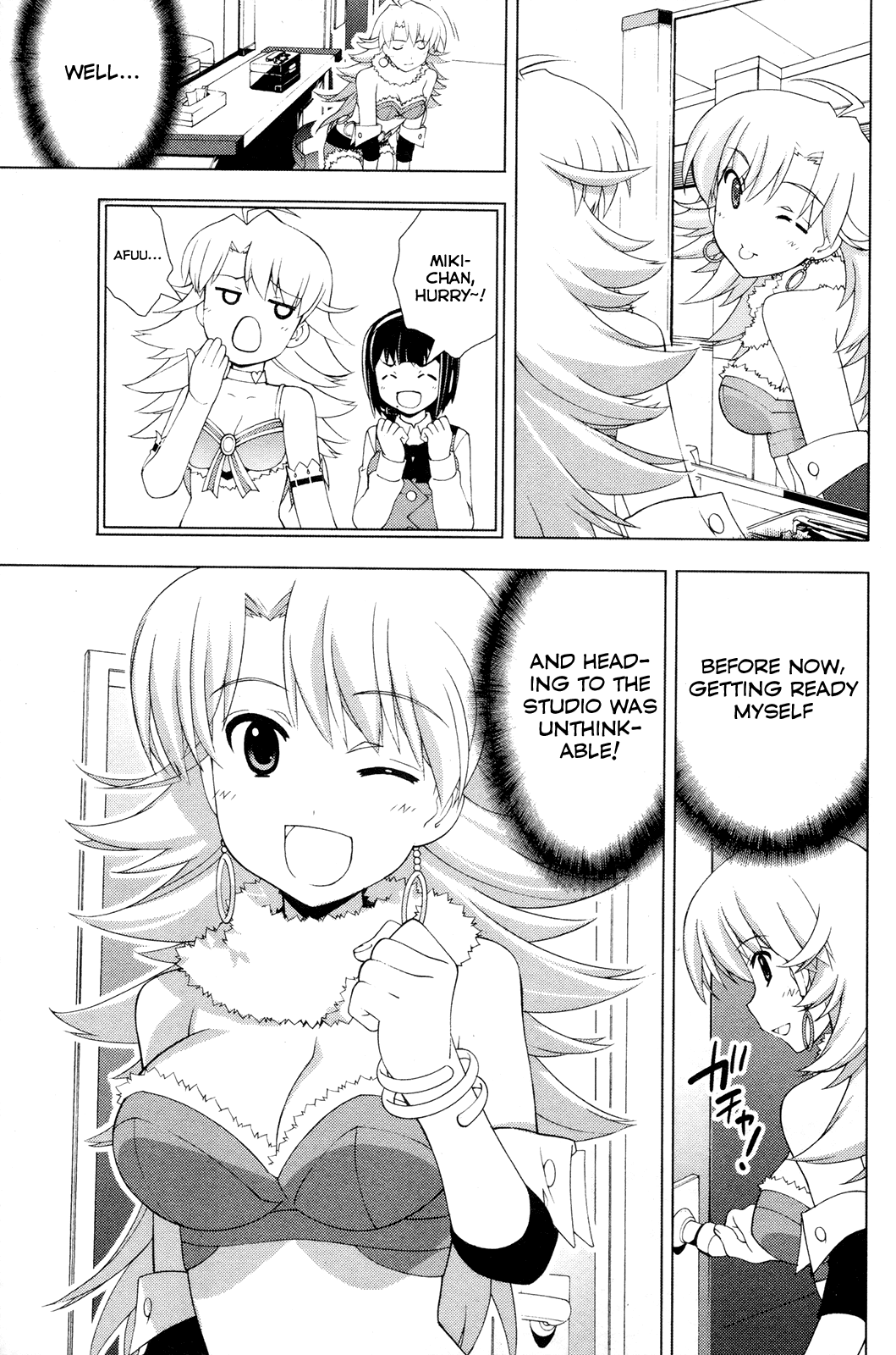 The iDOLM@STER Break! Chapter 23.2 page 3 - Chapter 23 v2 : LESSON 23: In The Dressing Room