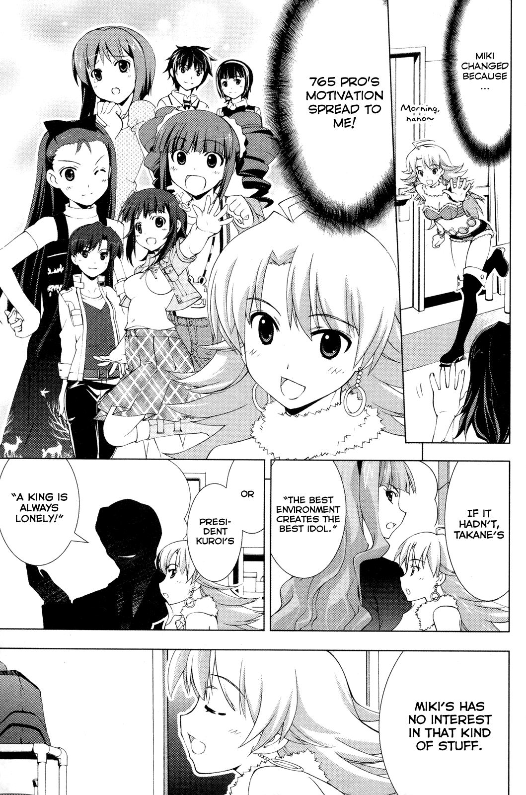 The iDOLM@STER Break! Chapter 23.2 page 5 - Chapter 23 v2 : LESSON 23: In The Dressing Room
