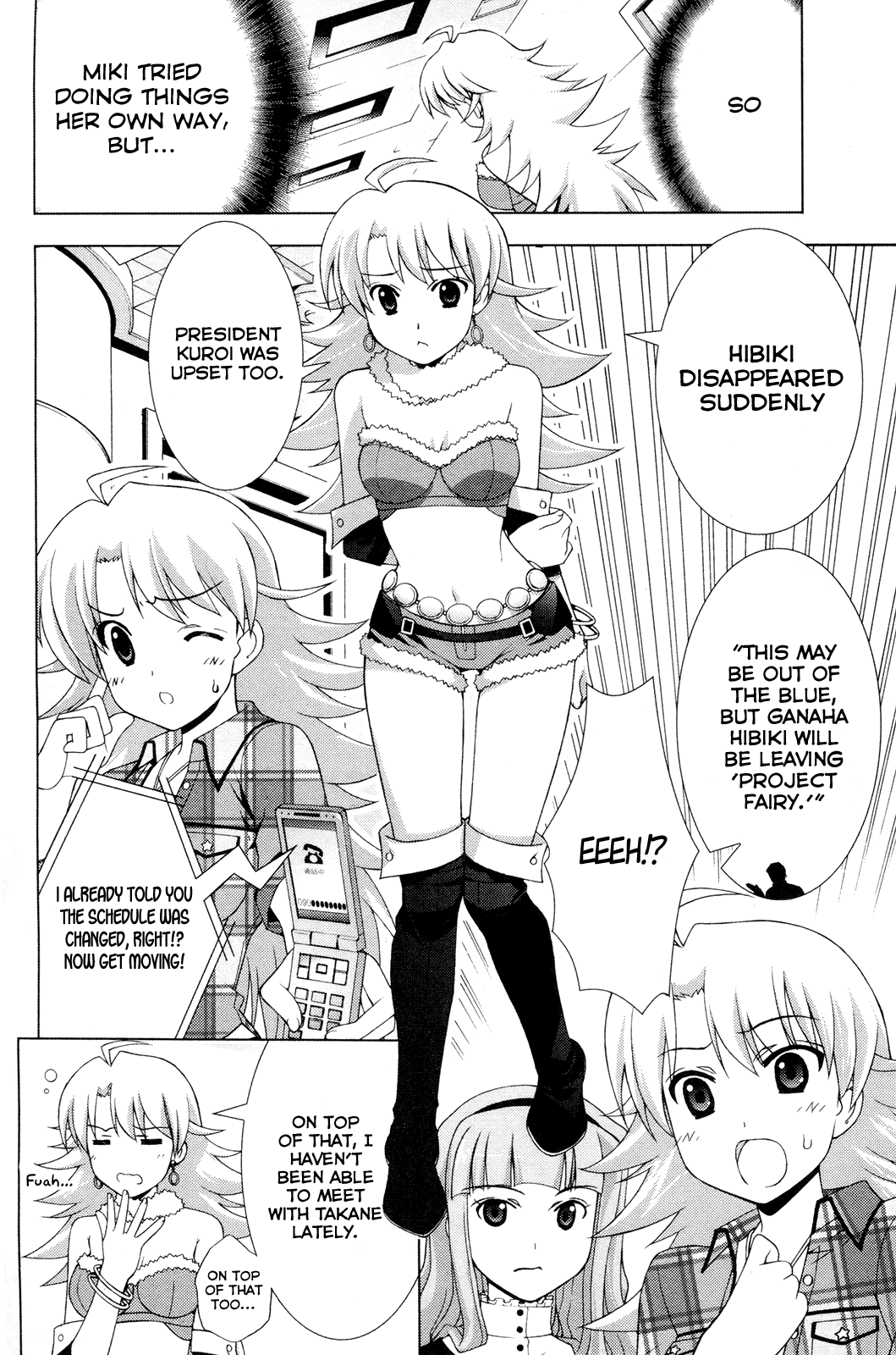 The iDOLM@STER Break! Chapter 23.2 page 6 - Chapter 23 v2 : LESSON 23: In The Dressing Room
