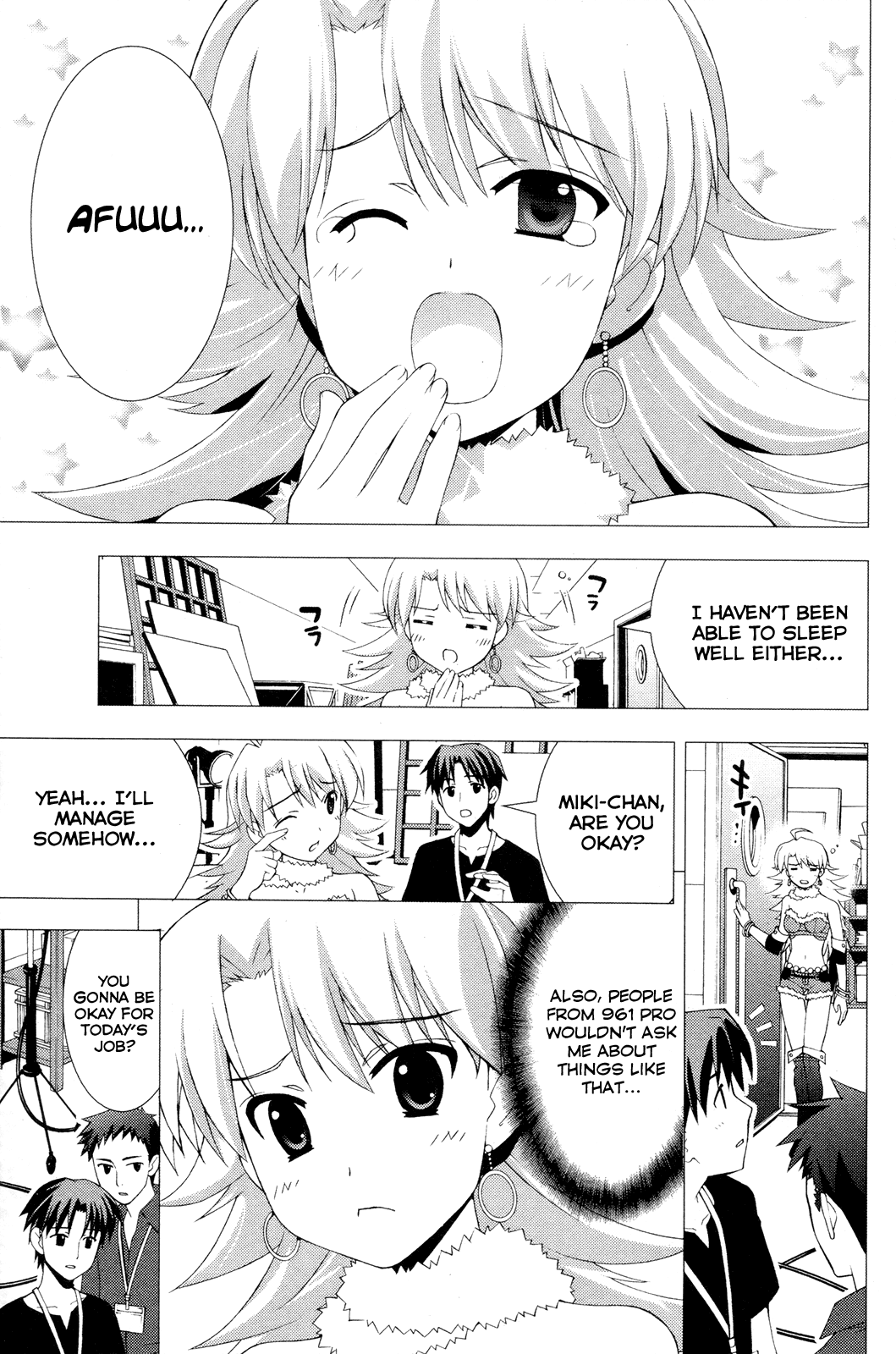 The iDOLM@STER Break! Chapter 23.2 page 7 - Chapter 23 v2 : LESSON 23: In The Dressing Room