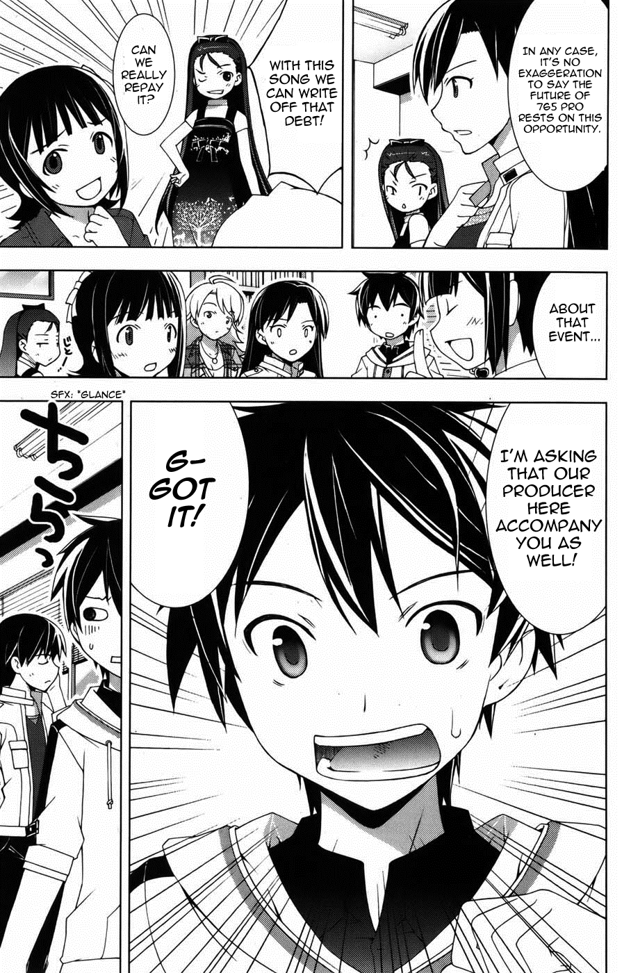 The iDOLM@STER Break! Chapter 6.2 page 12 - Chapter 6 v2 : LESSON 6: Producer