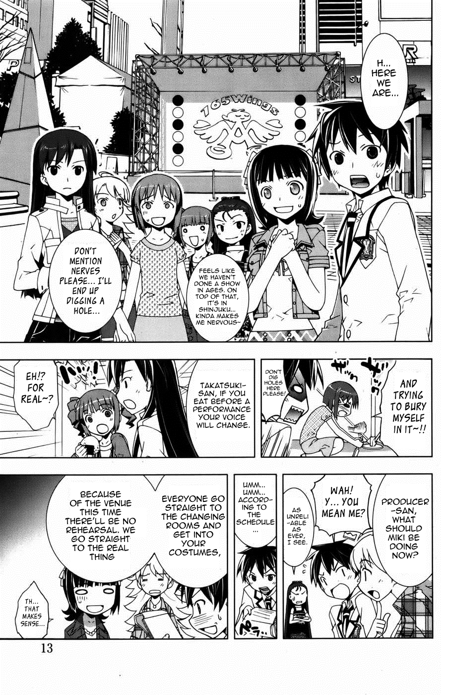 The iDOLM@STER Break! Chapter 6.2 page 14 - Chapter 6 v2 : LESSON 6: Producer