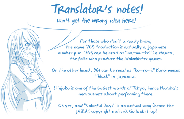 The iDOLM@STER Break! Chapter 6.2 page 36 - Chapter 6 v2 : LESSON 6: Producer