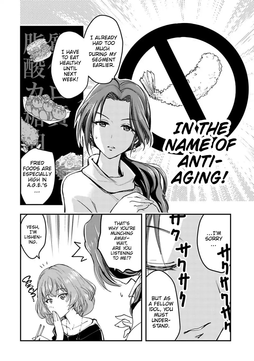 THE iDOLM@STER Cinderella Girls - After20 Chapter 1 page 18 - Chapter 1: Kawashima Mizuki, Tempura, and Sake