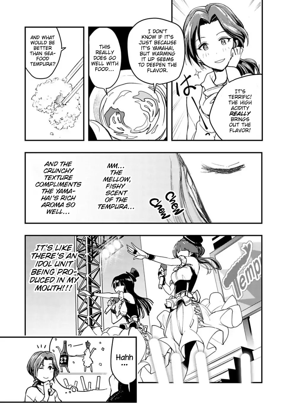 THE iDOLM@STER Cinderella Girls - After20 Chapter 1 page 23 - Chapter 1: Kawashima Mizuki, Tempura, and Sake